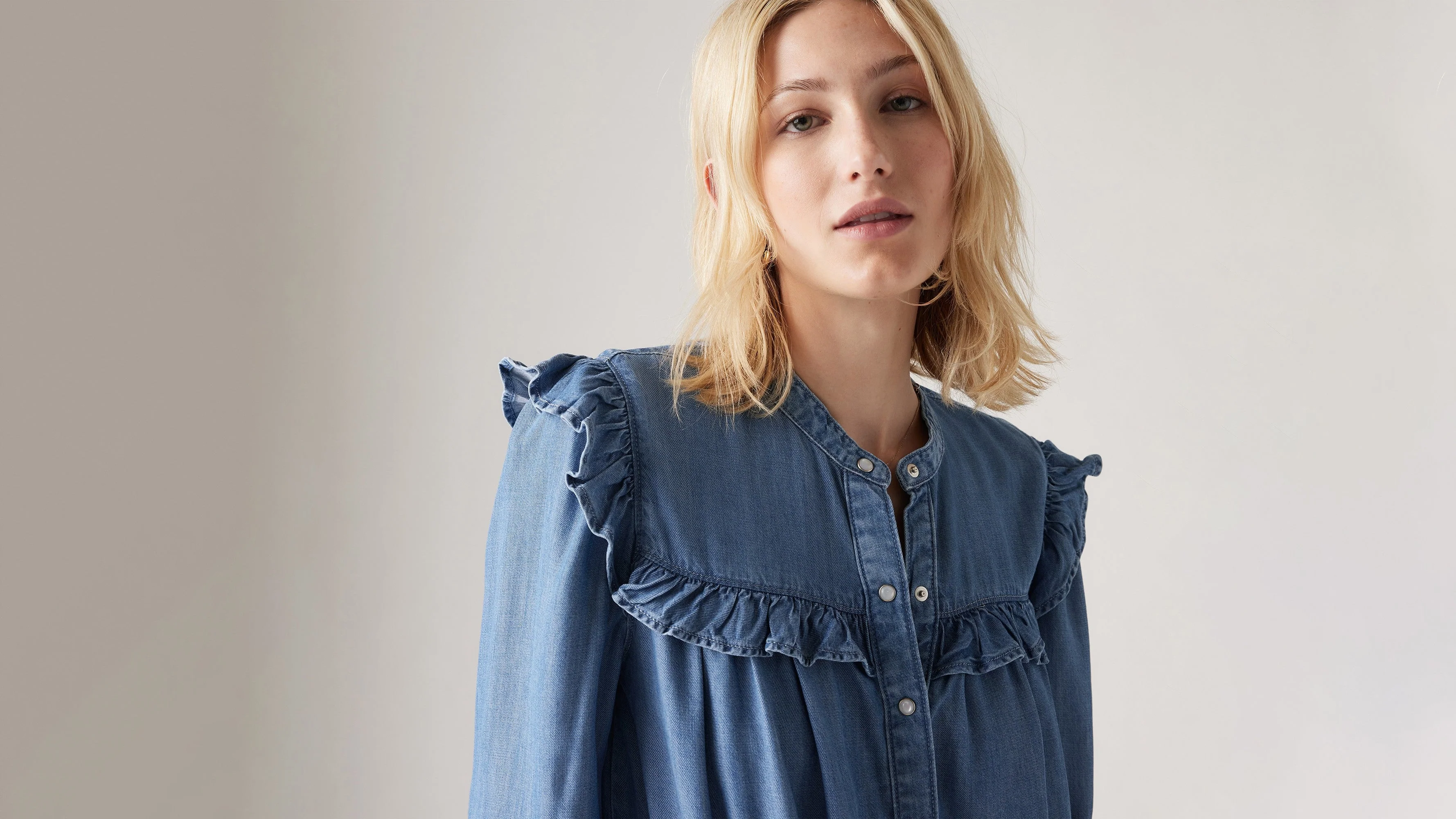 Levi's® Women's Gianna Long-Sleeve Blouse