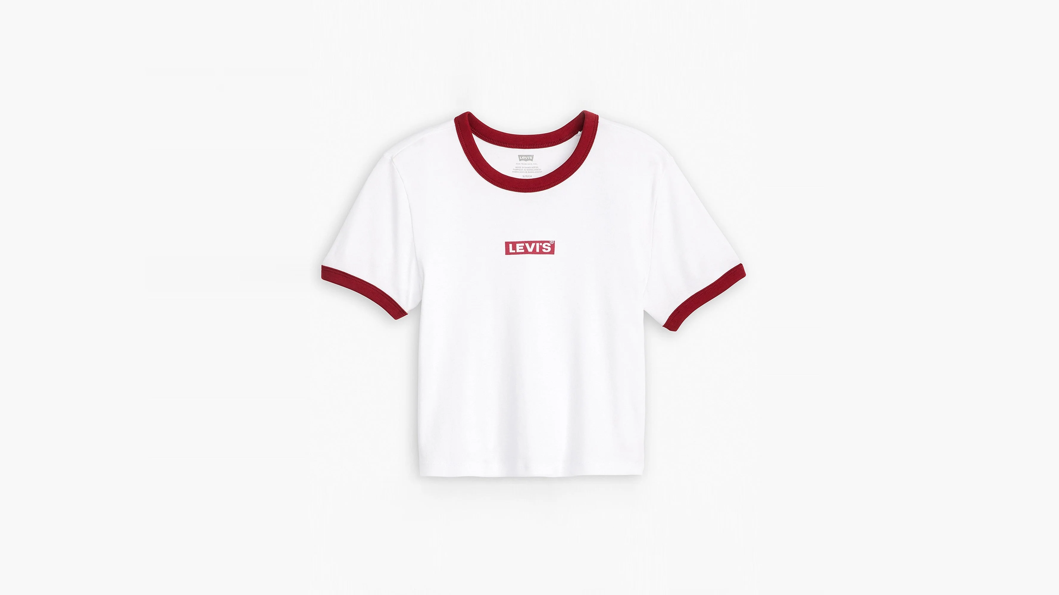 Levi's® Women's Graphic Mini Ringer T-Shirt