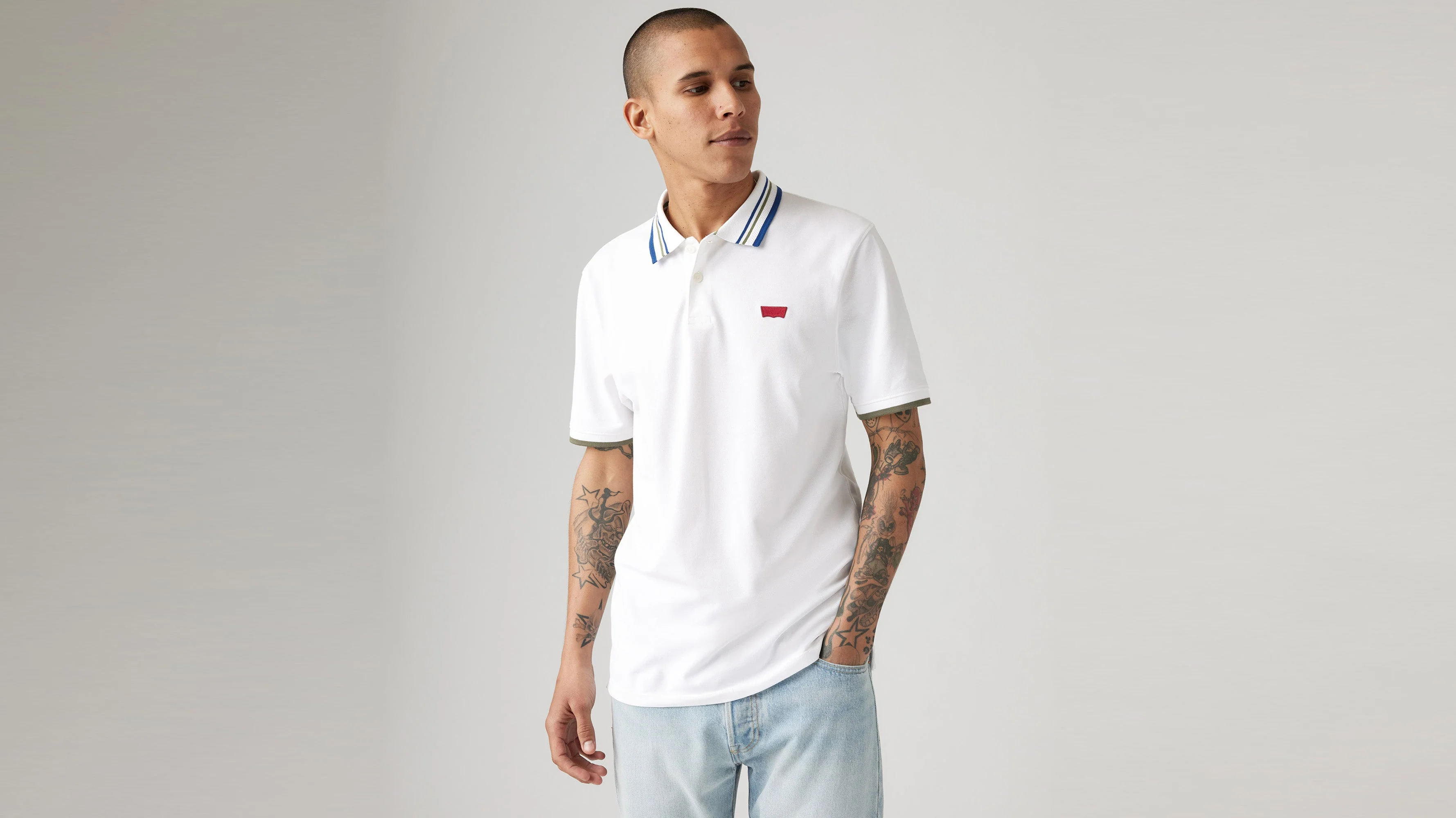 Levi's® Men’s Slim Housemark Polo Shirt