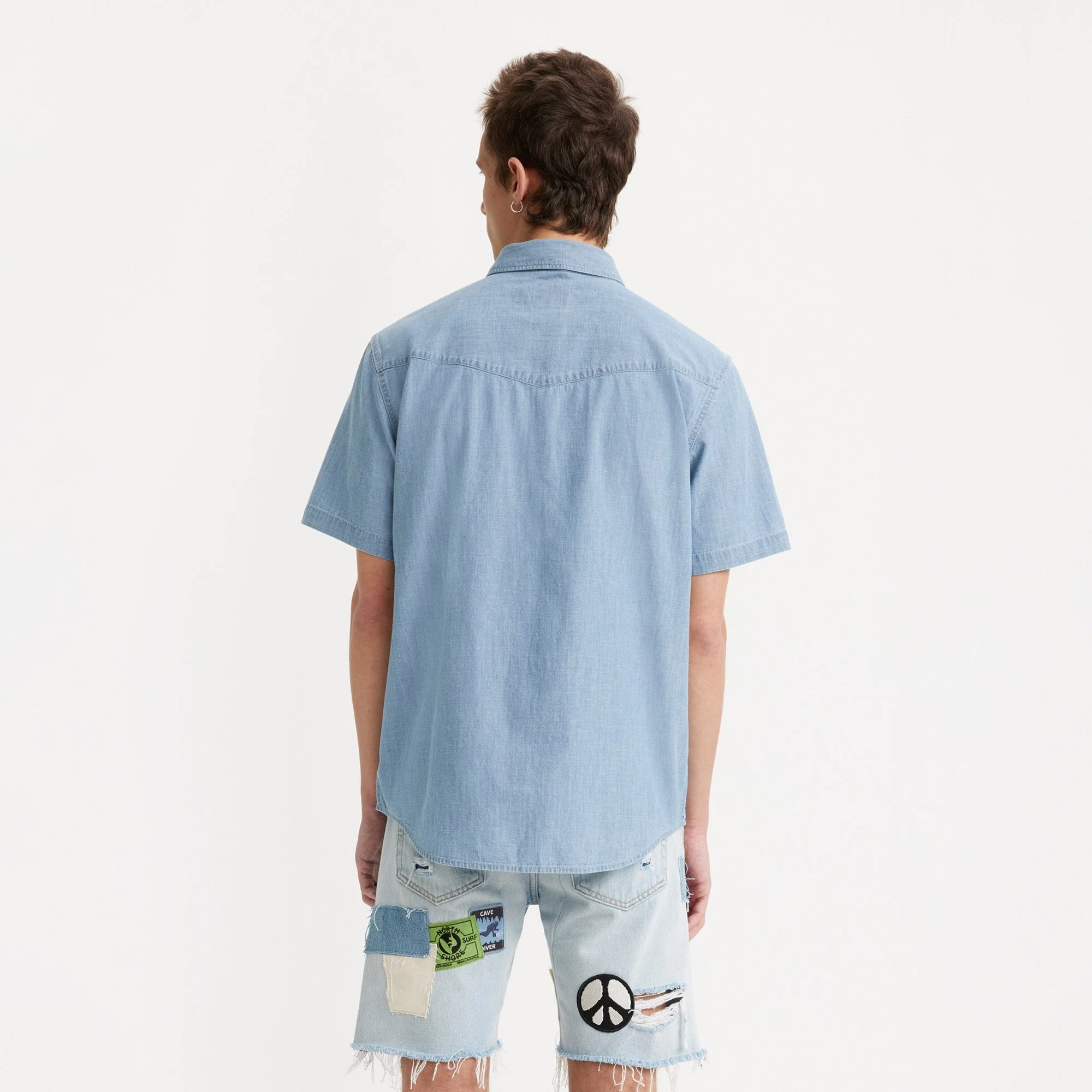 Levi's® Men's Short-Sleeve Relaxed Fit Western Shirt