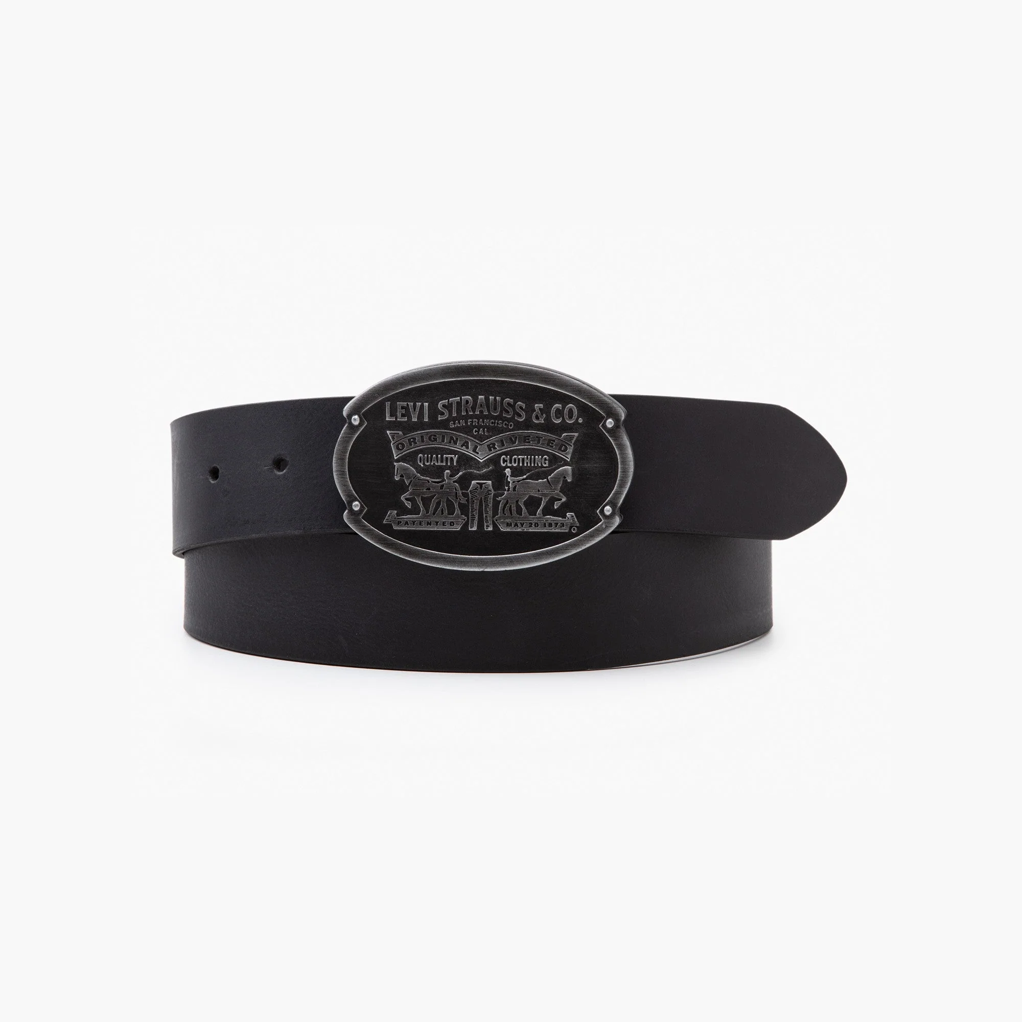 Levi's® Men's Billy Plaque Belt
