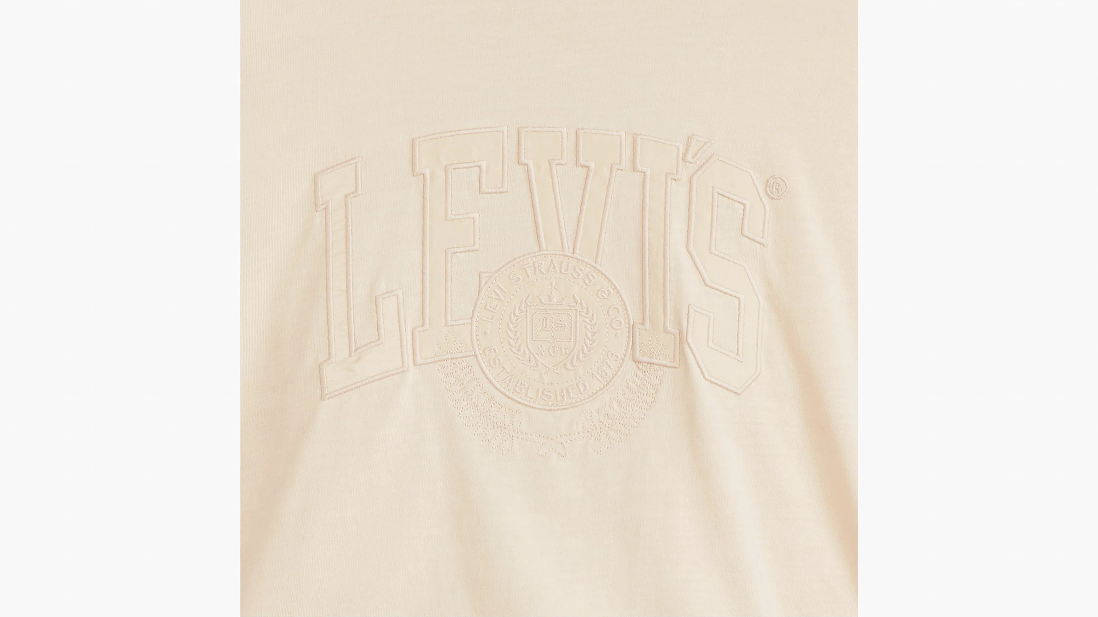 Levi's® Women's Cropped Long-Sleeve Football Tee