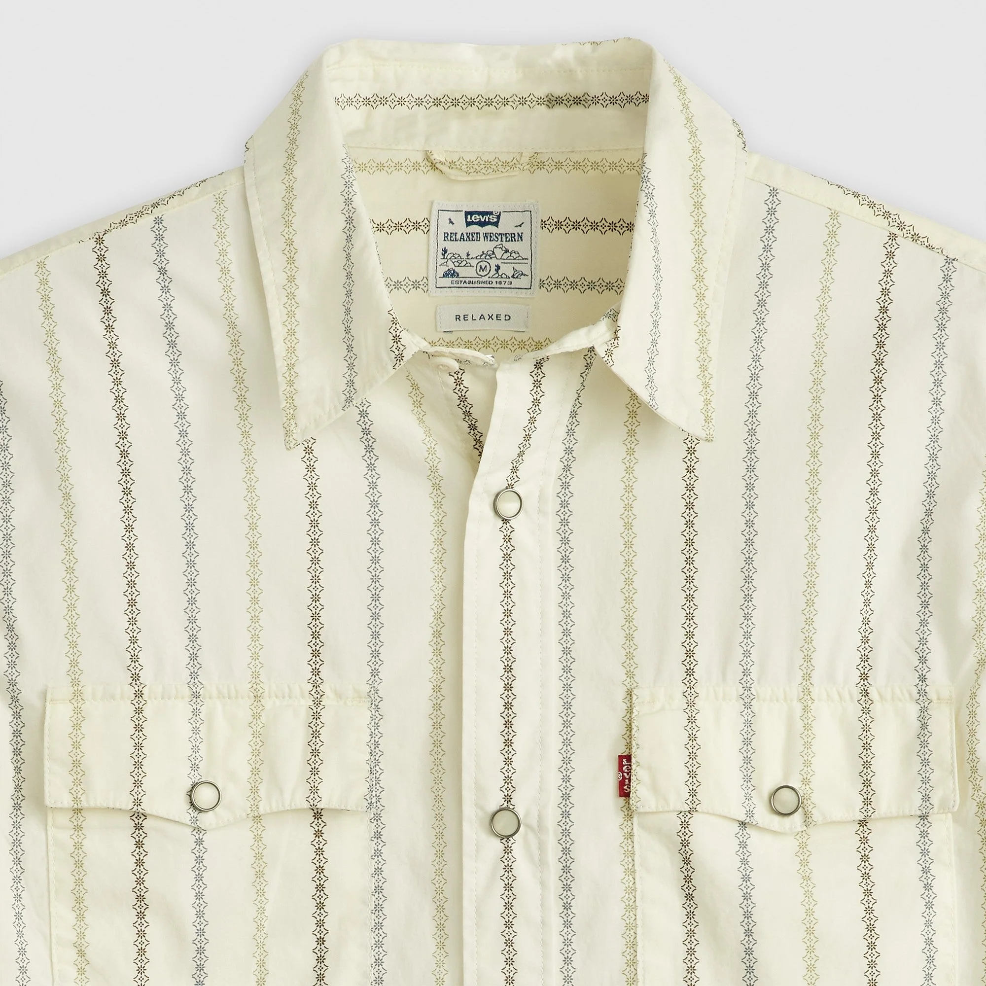 Levi's® Men's Short-Sleeve Relaxed Fit Western Shirt