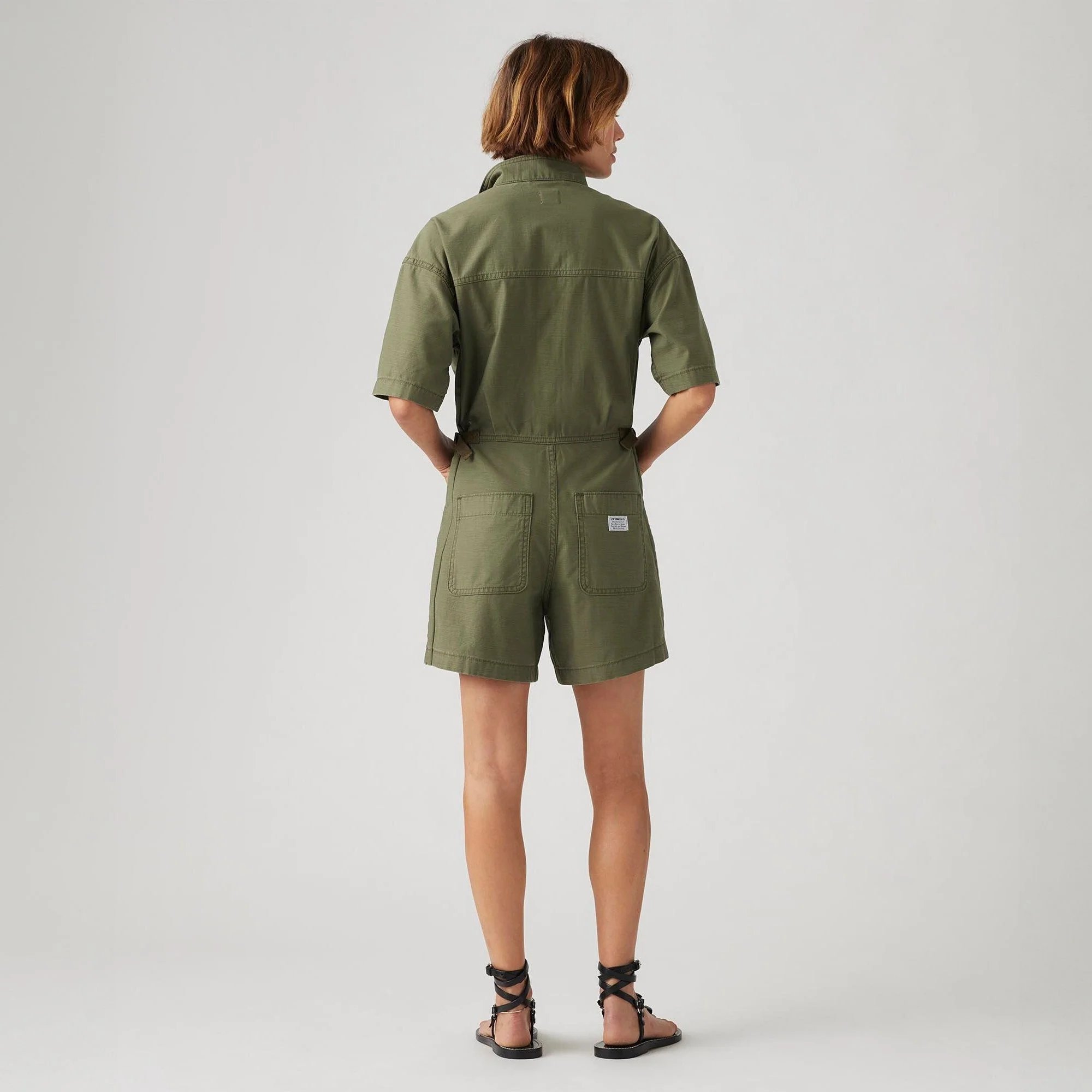 Levi's® Women's Short-Sleeve Surplus Romper