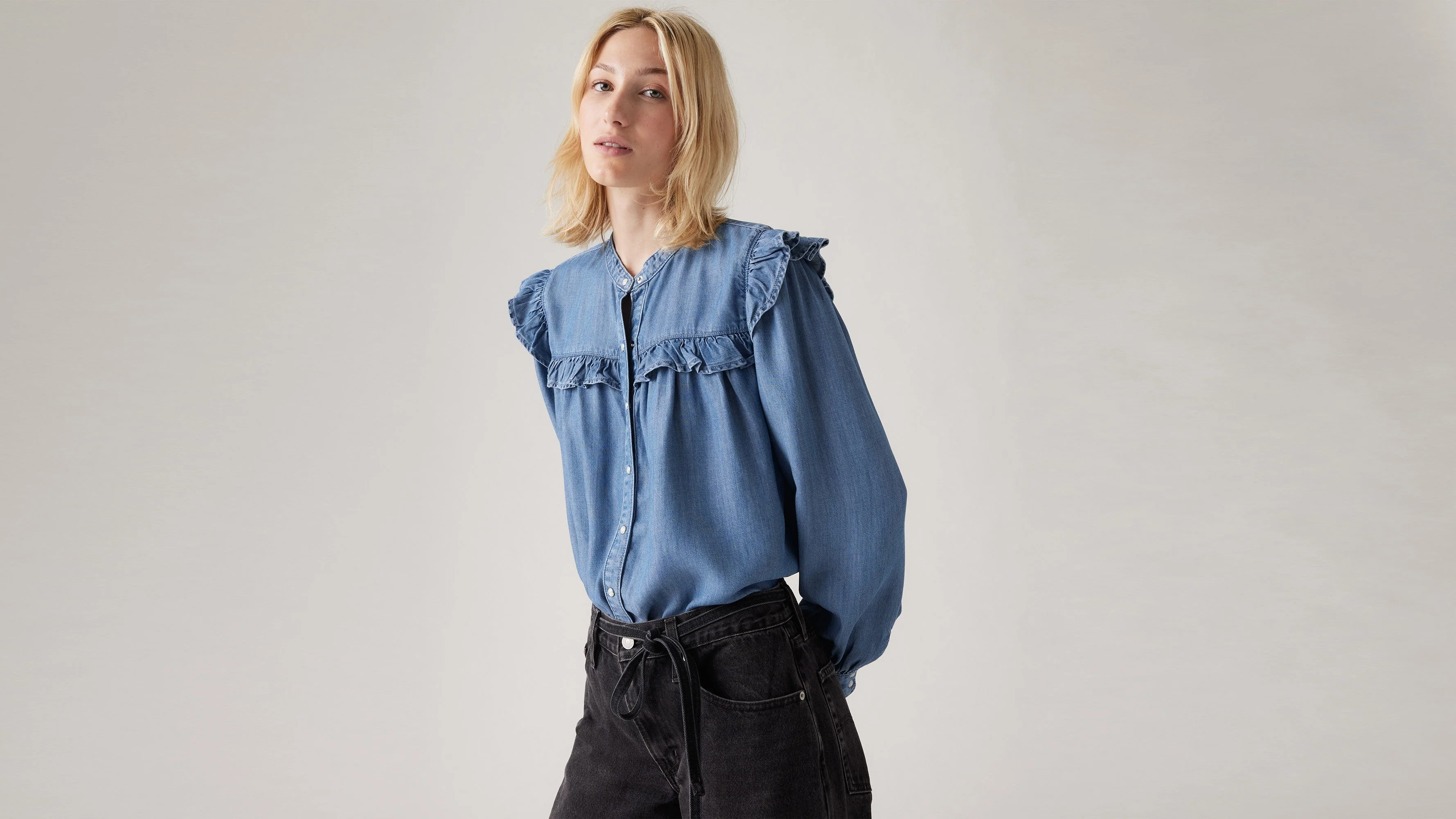 Levi'sĀ® Women's Gianna Long-Sleeve Blouse