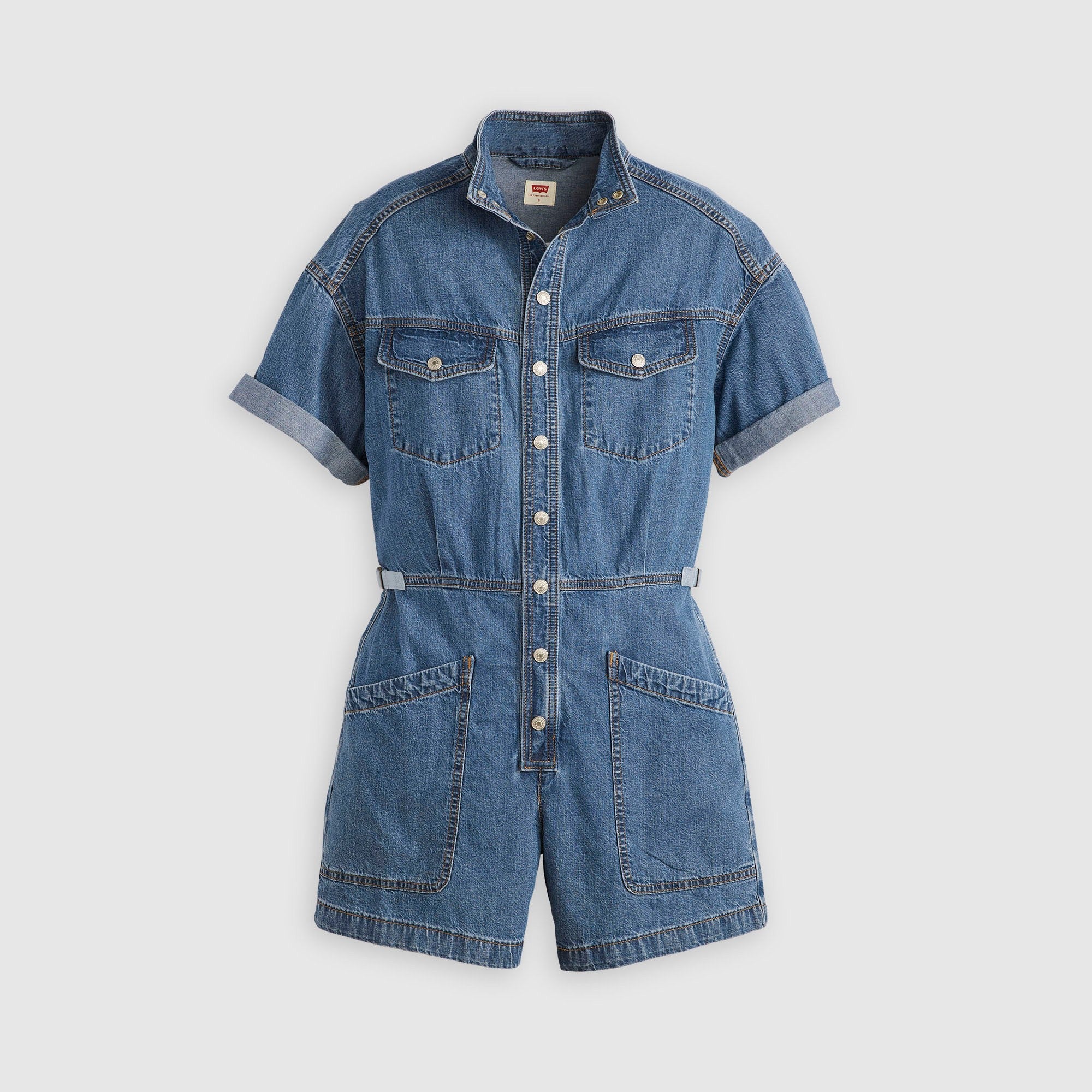 Levi's® Women's Short-Sleeve Surplus Romper