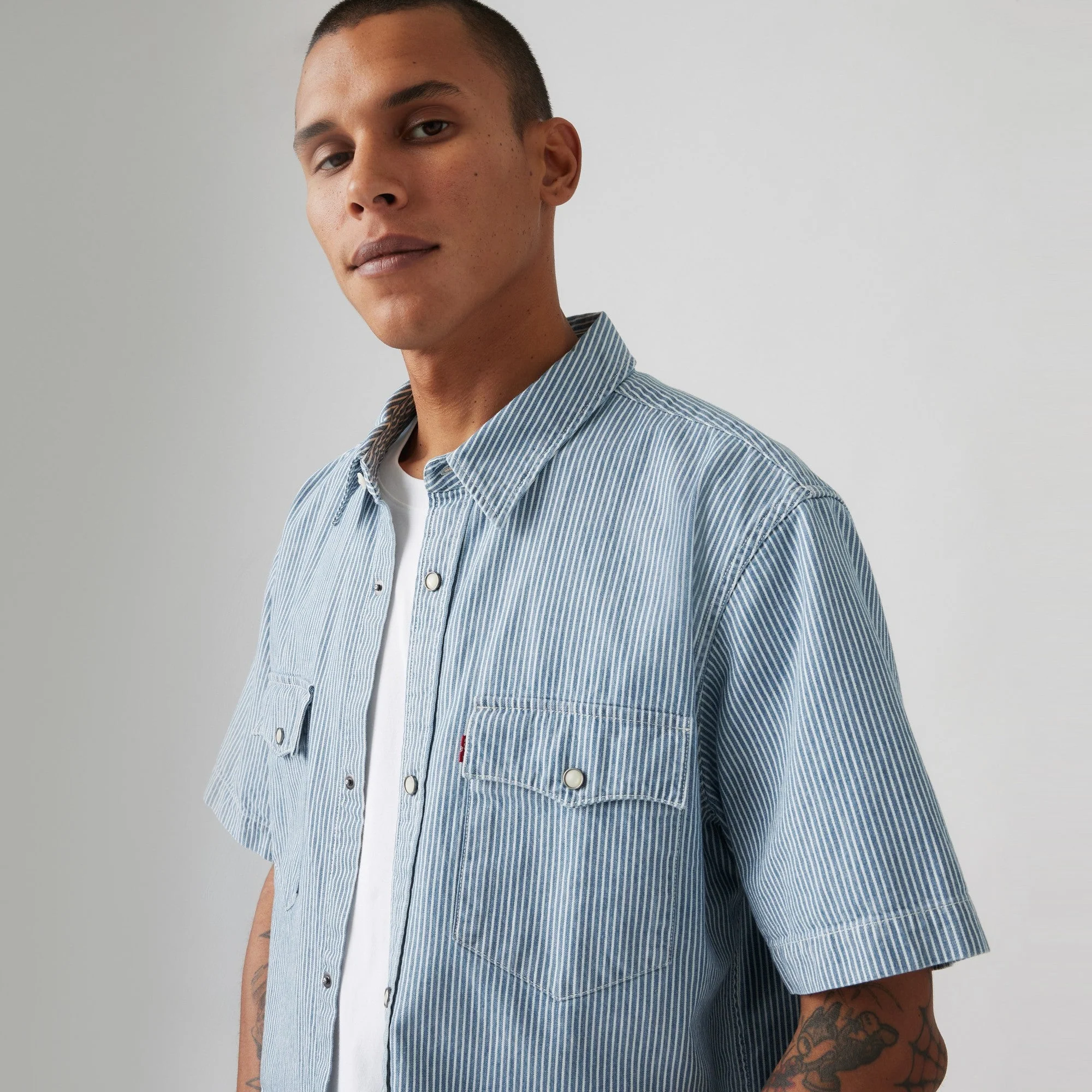 Levi's® Men's Short-Sleeve Relaxed Western Shirt