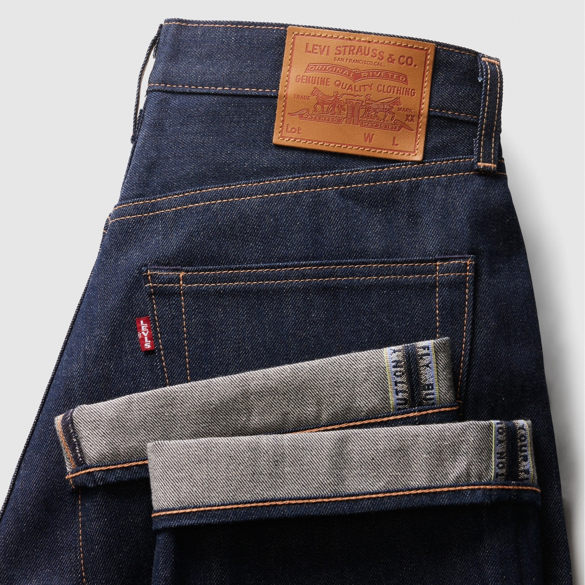 Levi's® Men's 501® Original Shrink-to-Fit™ Selvedge Jeans