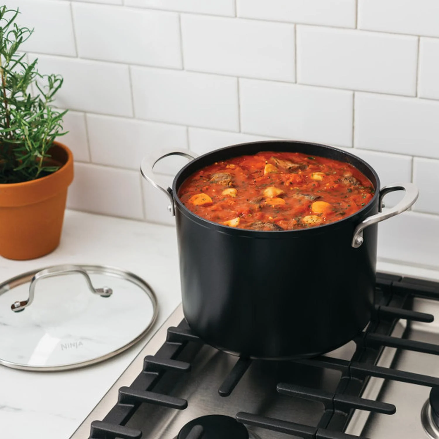 Batería de cocina de 14 piezas - Ninja NeverStick C19700