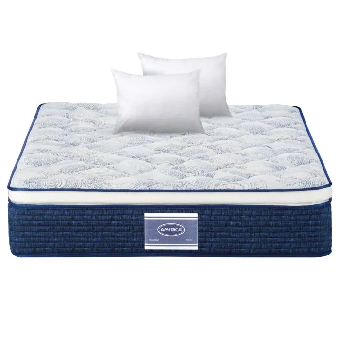 America Colchón Ocean + 2 Almohadas Gratis