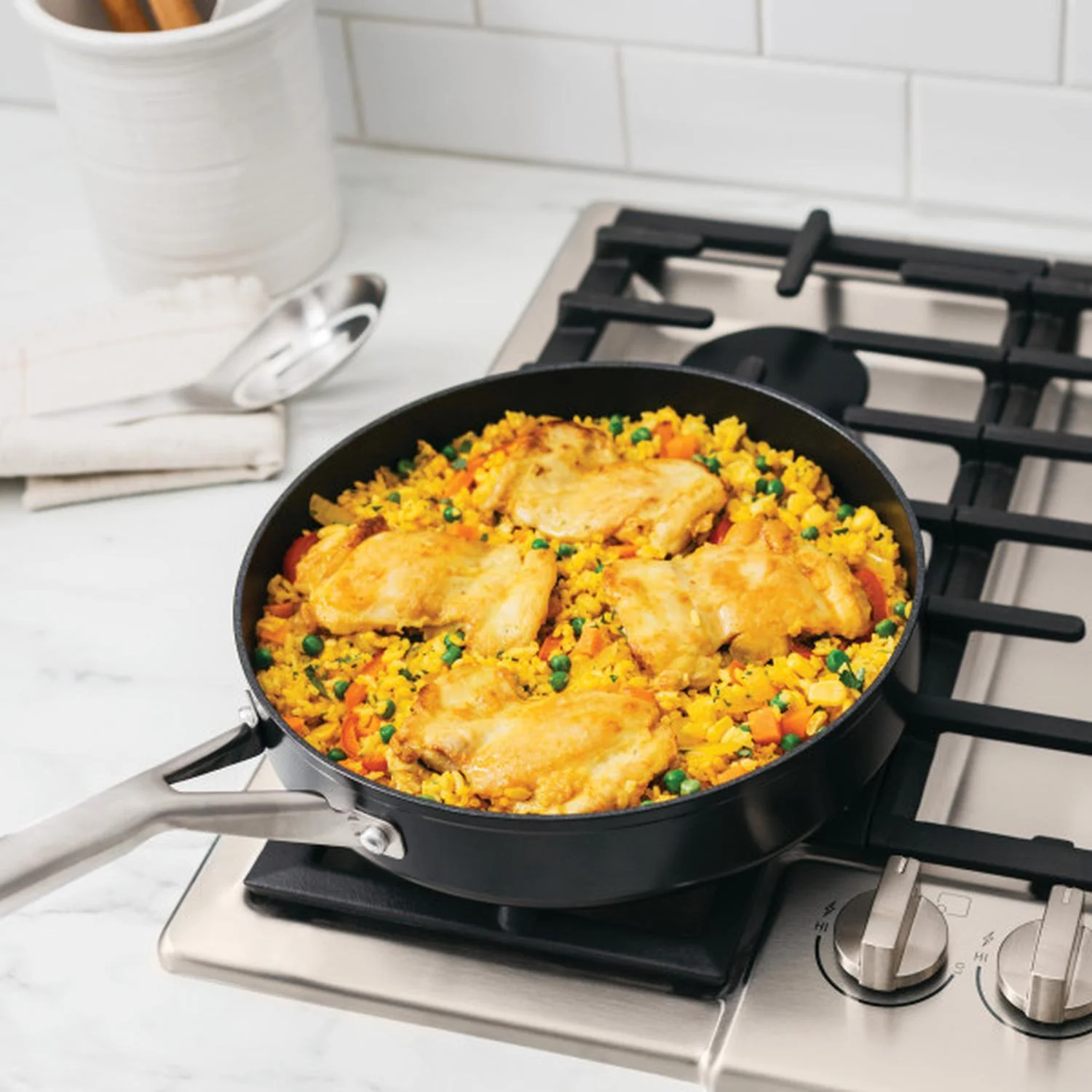 Batería de cocina de 14 piezas - Ninja NeverStick C19700