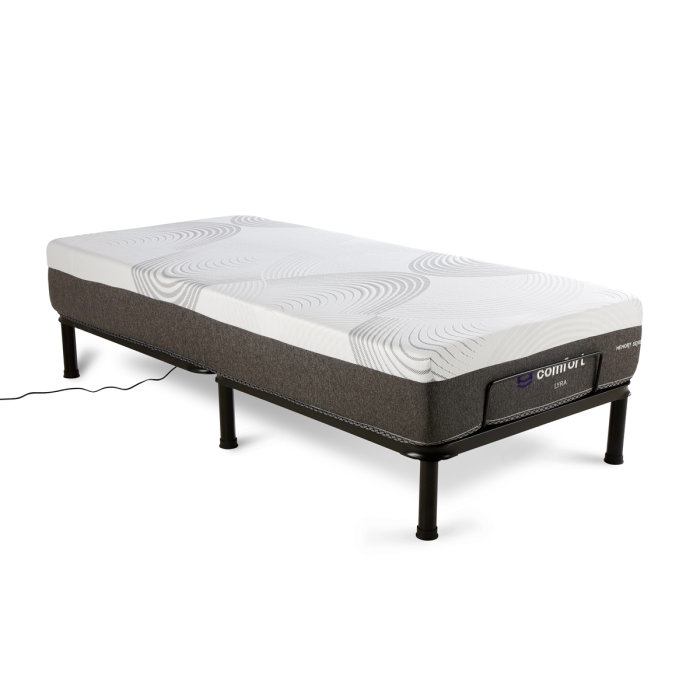 Cama Eléctrica Plegable + Colchón Lyra 17cm