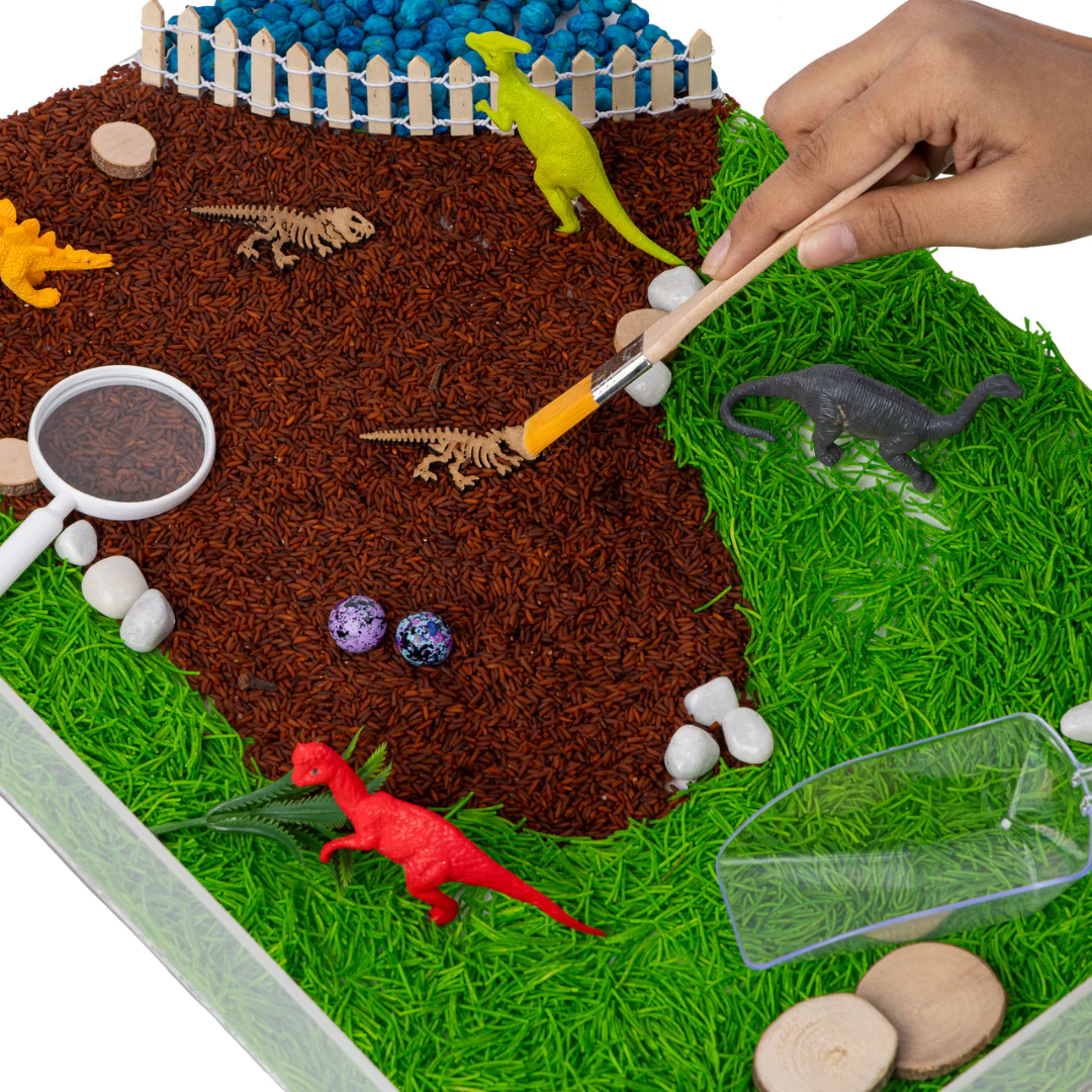 Dino Jungle Hunt With Bones I For Kids 3-7 Years I Dinosaur Themed Gift Toy