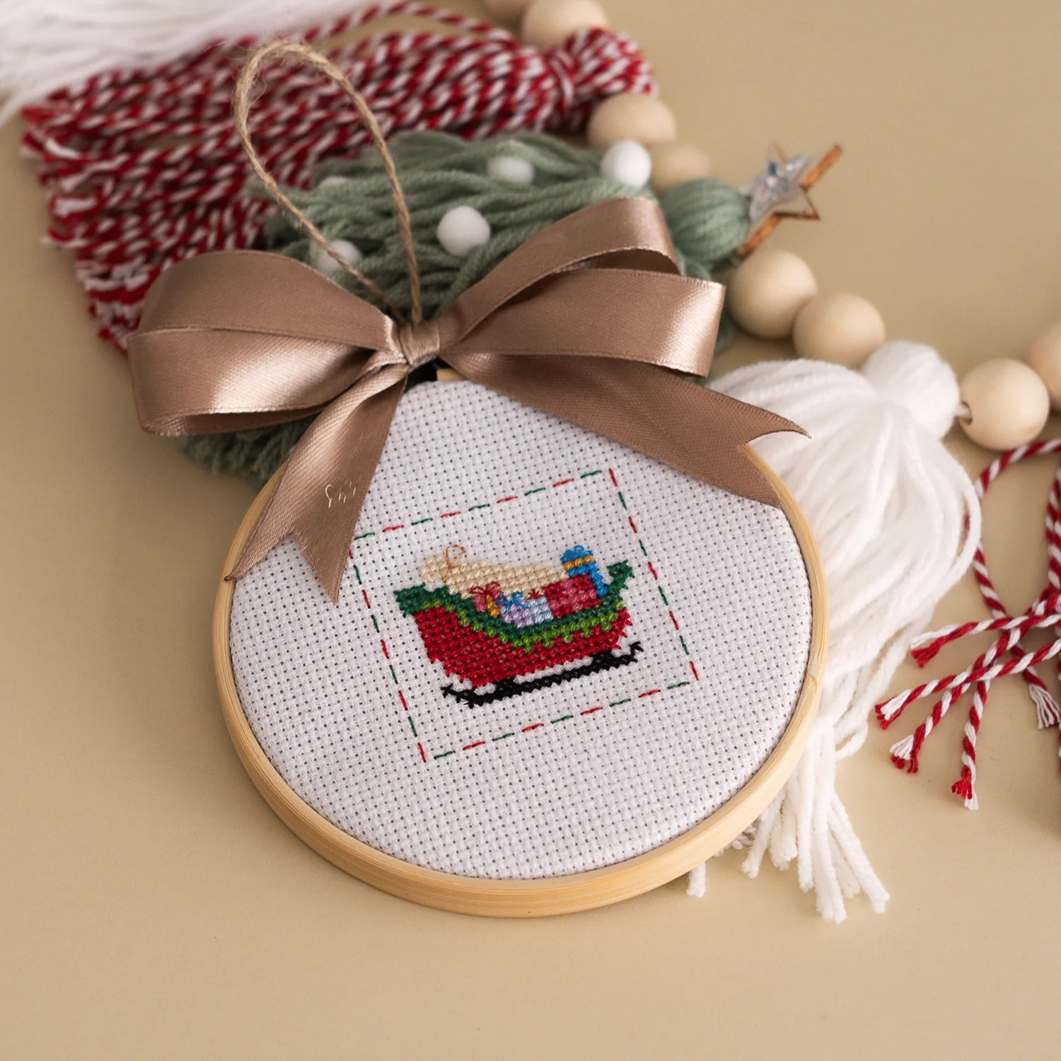 Esfera Navideña Trineo