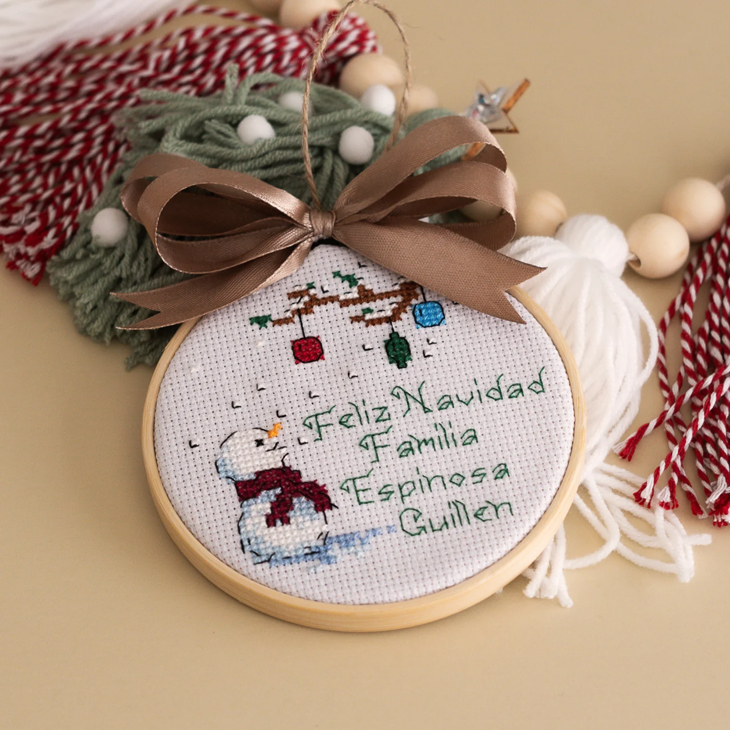 Esfera Feliz Navidad