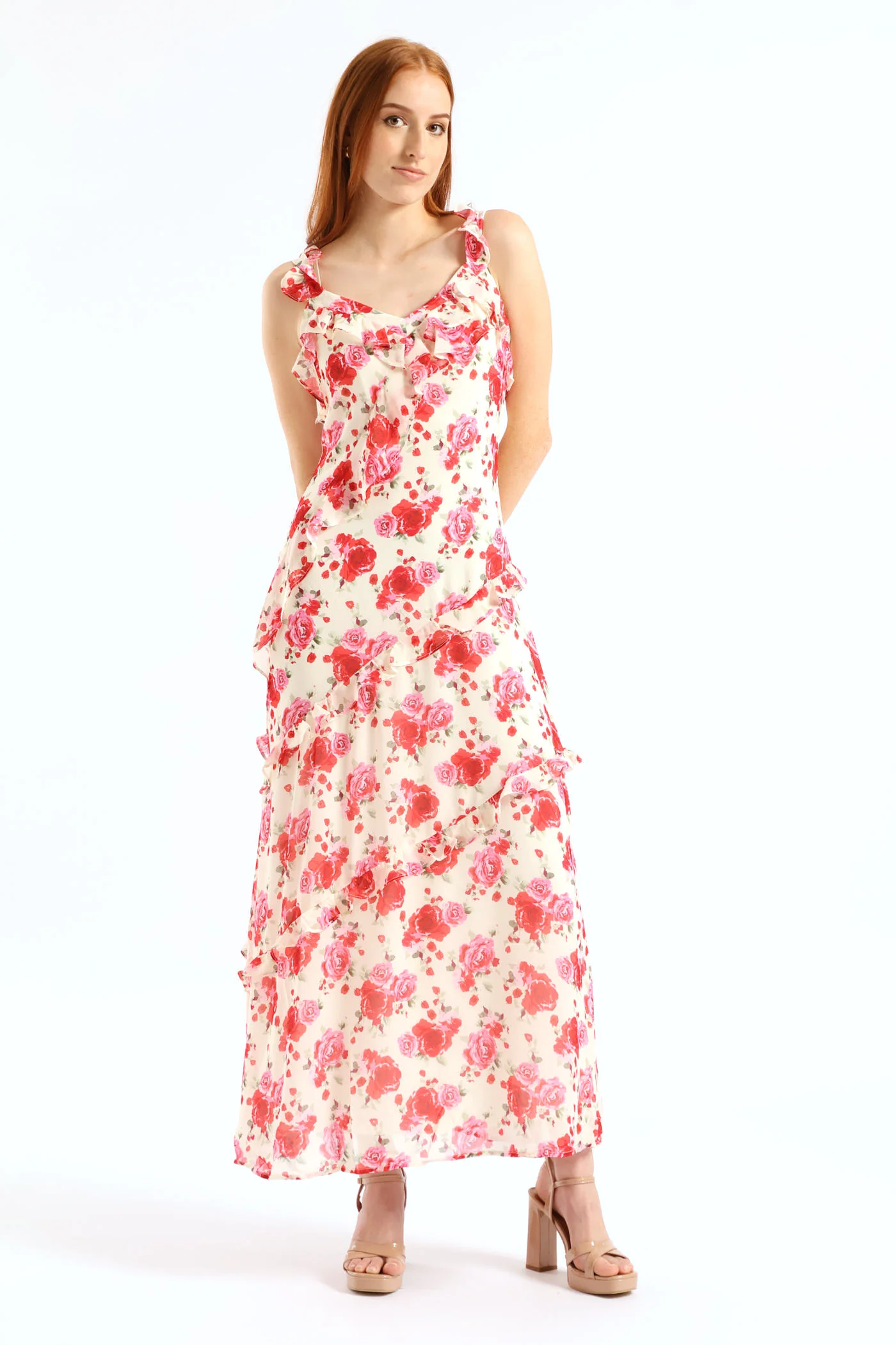 Slip Maxi Dress - Ivory