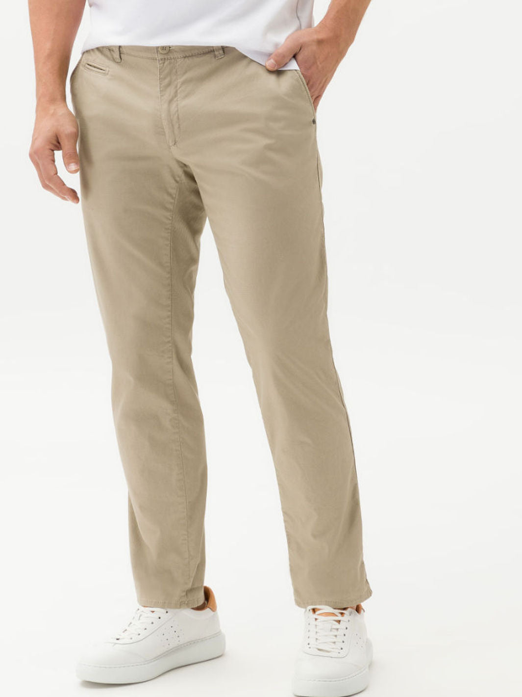 Beige slim jeans
