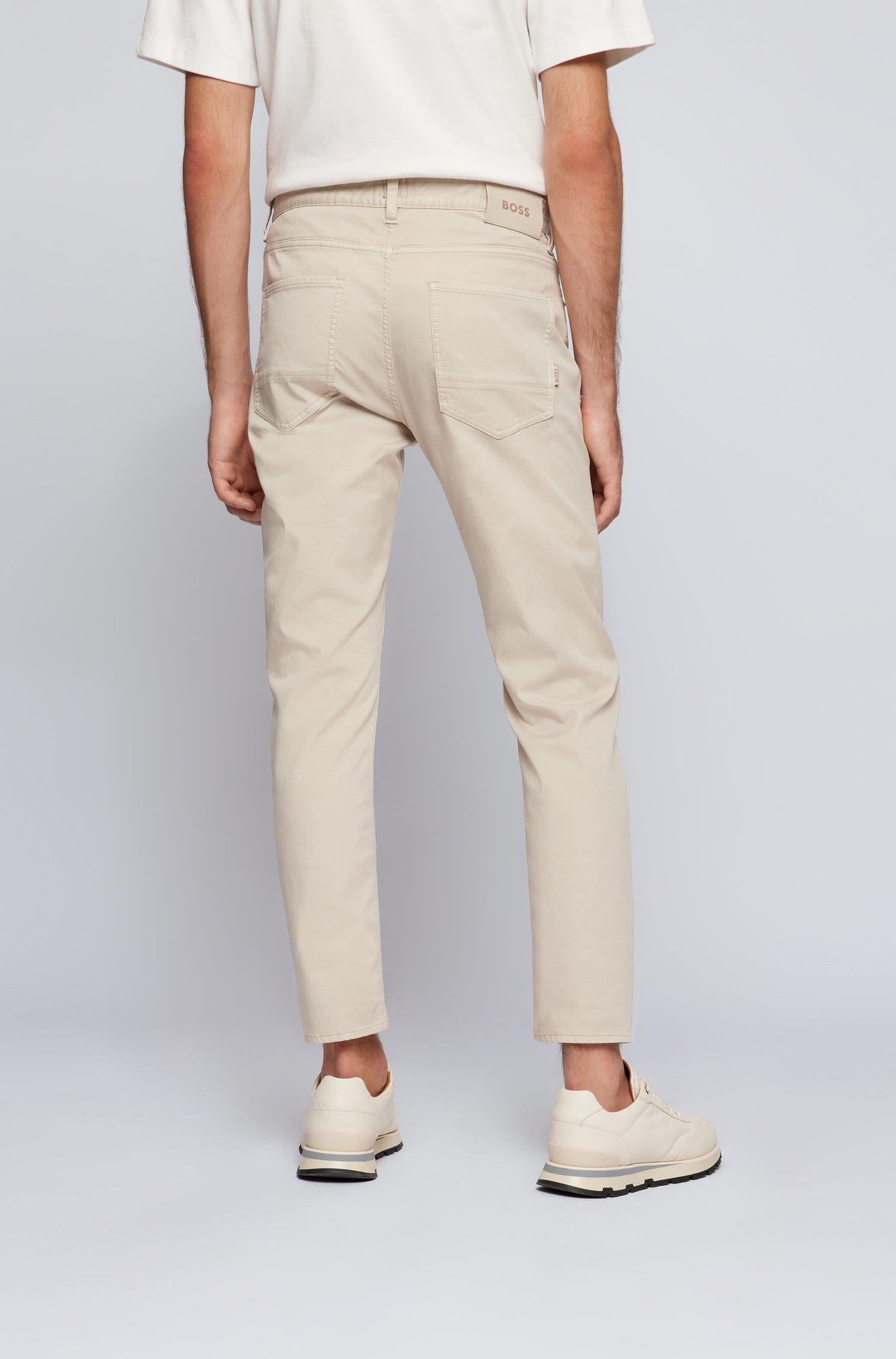 Fitted jeans beige