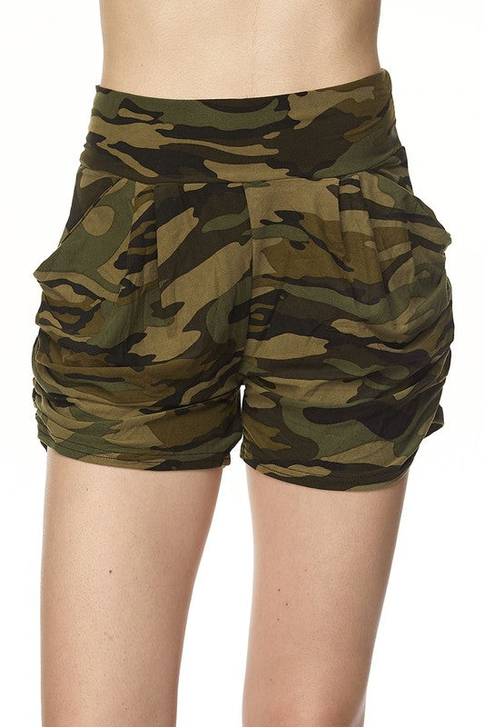 Camouflage shorts