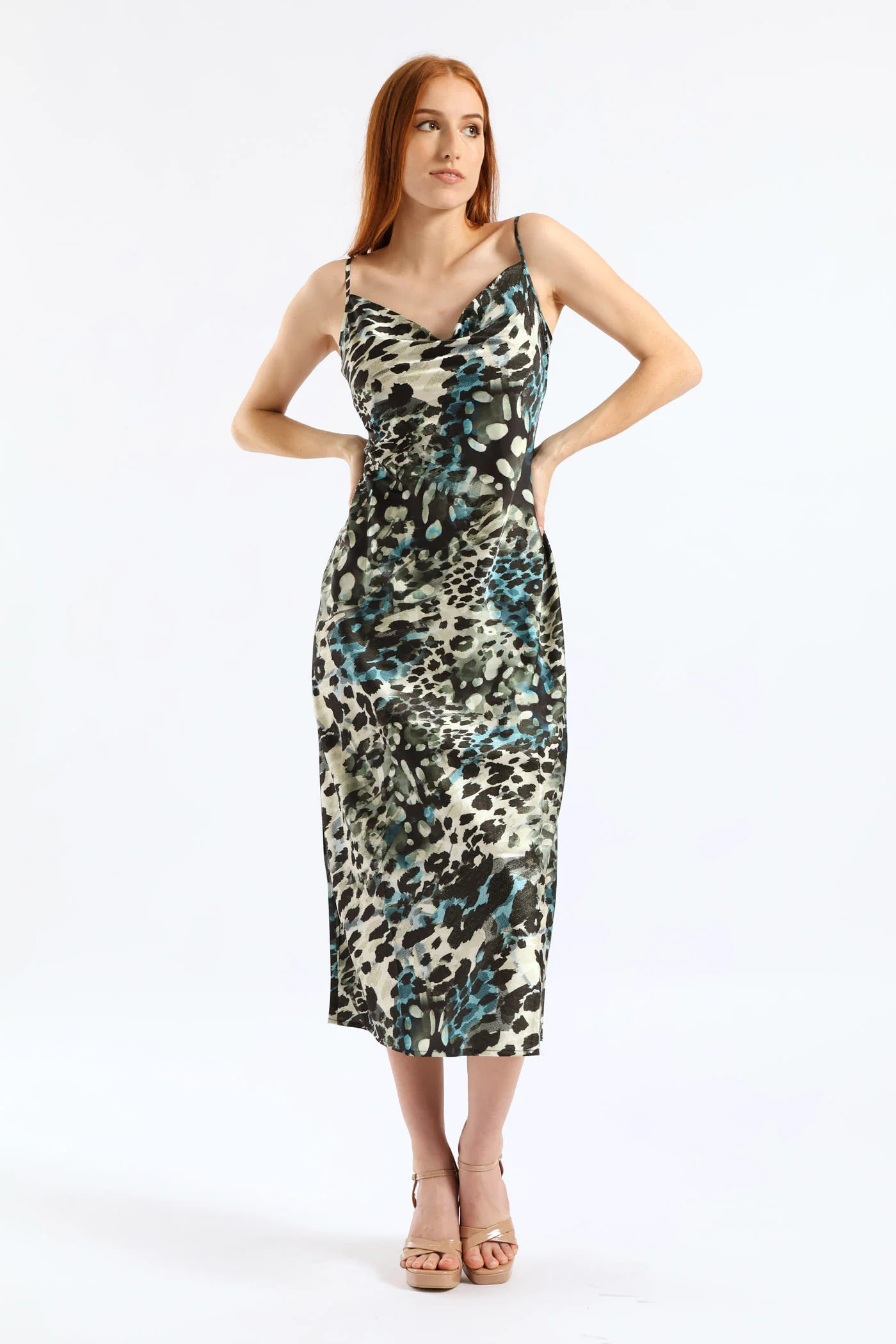 Akilina Dress - Animal Print