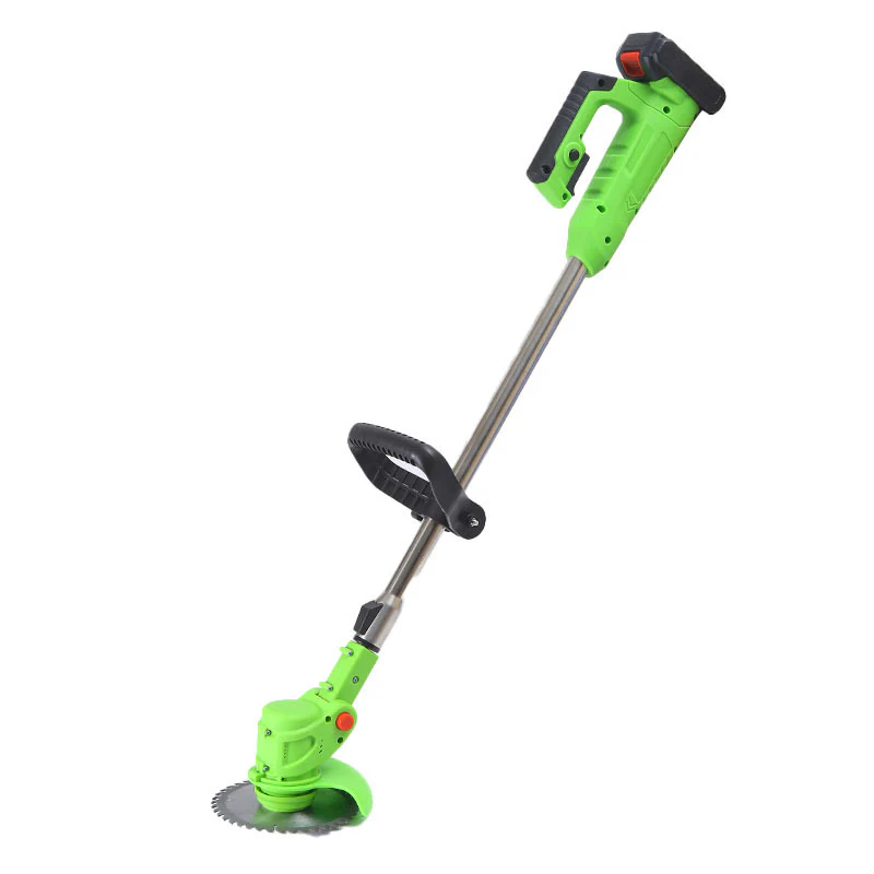 Lithium Mower Handheld Rechargeable Weeder Foldable Mower Effortless Lawn Care with Powerful Lithium Battery