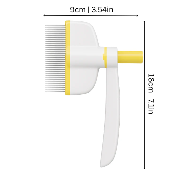 Self-Cleaning Flea Comb