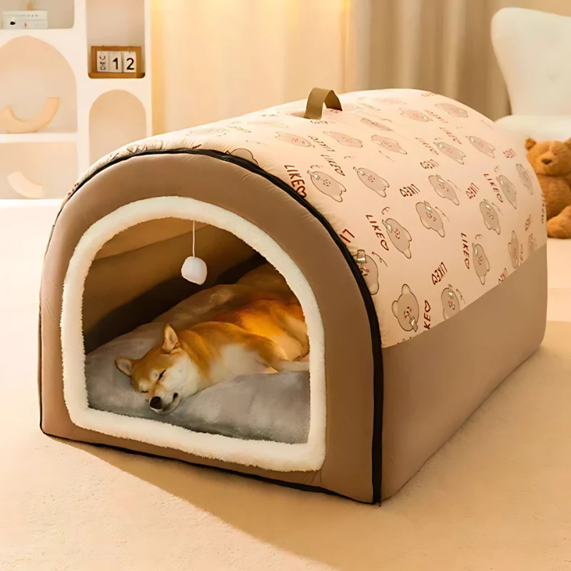 Foldable Pet House for Warm