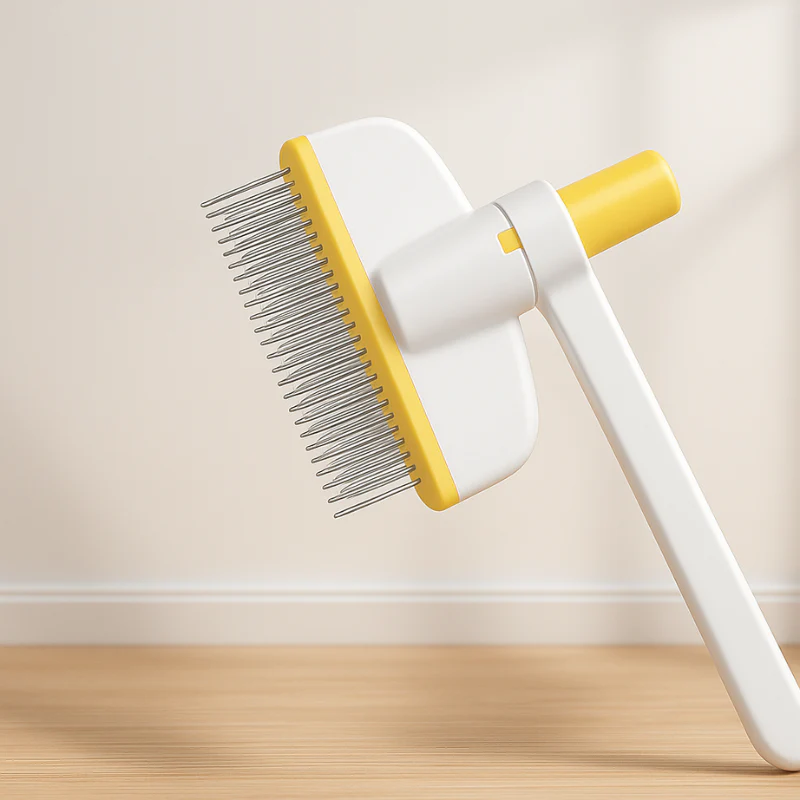 Self-Cleaning Flea Comb