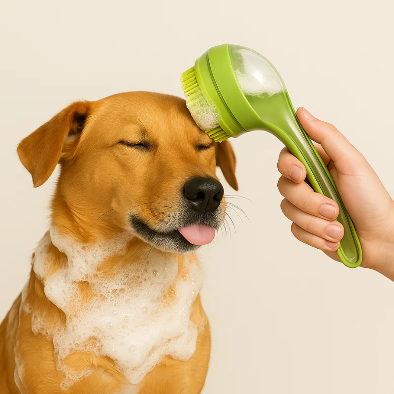2-in-1 Pet Bath Brush