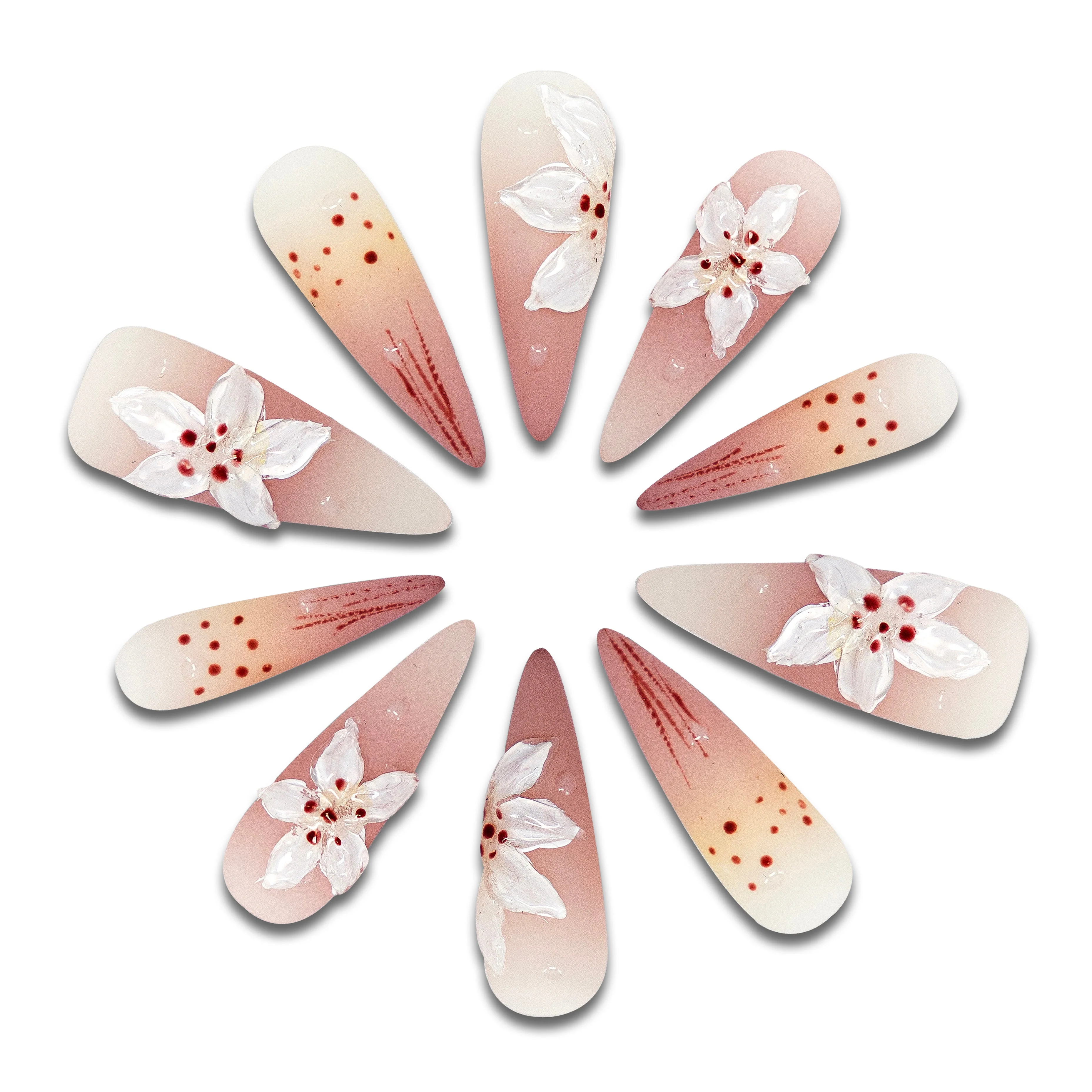 HarbourIsland - Medium Stiletto Nails