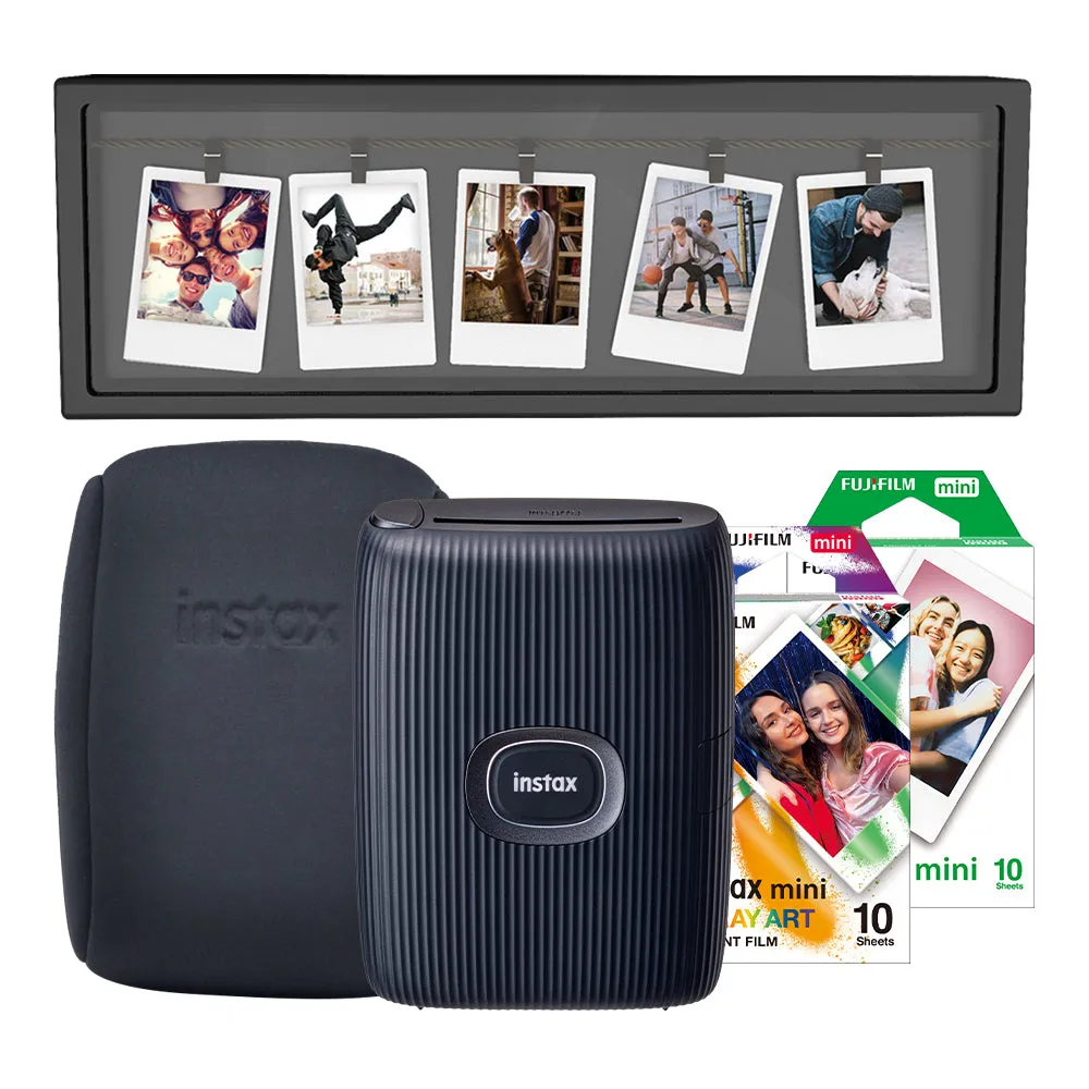 Mini Link 2 Azul + 20 fotos + Estuche + Marco