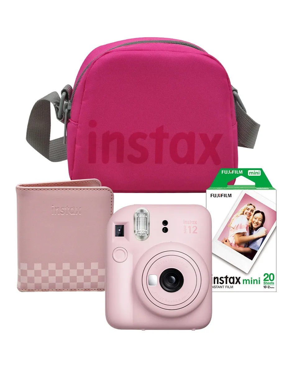 Paquete Instax Mini 12 Rosa
