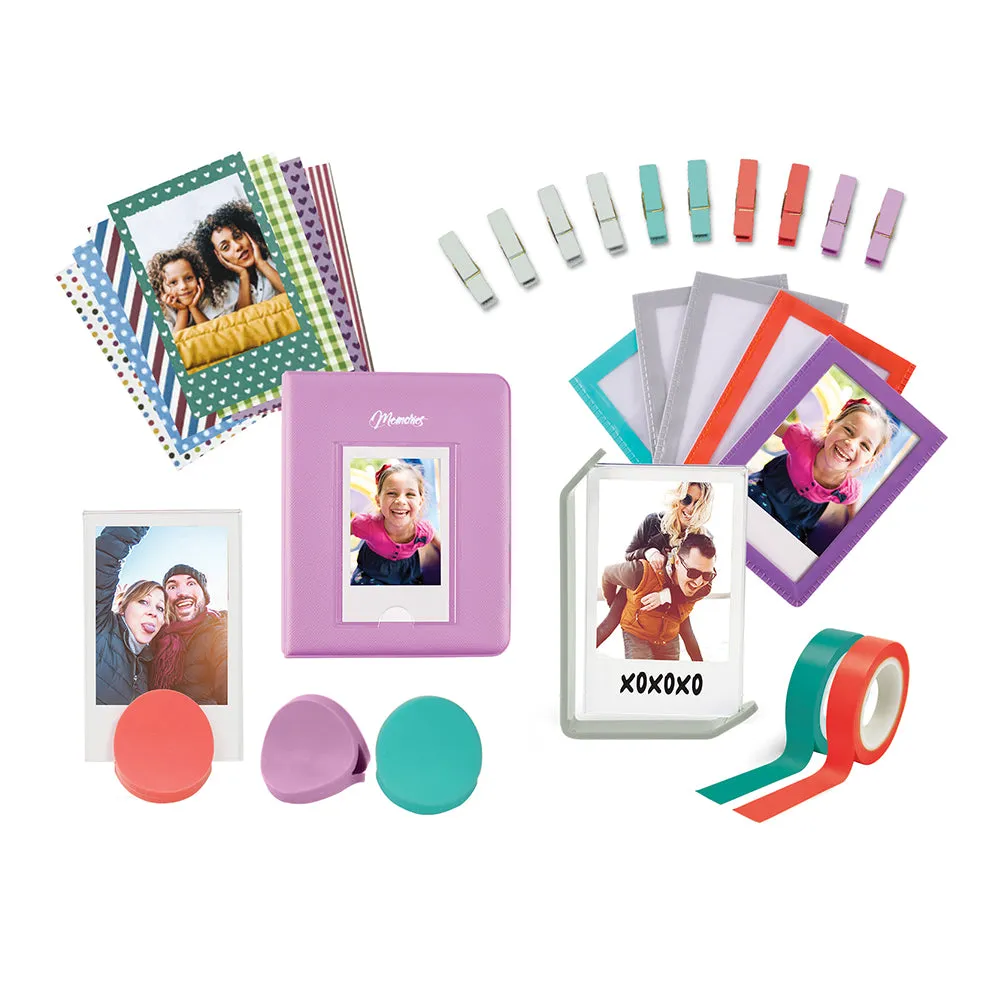 Paquete Instax Mini 12 Rosa + Kit Accesorios