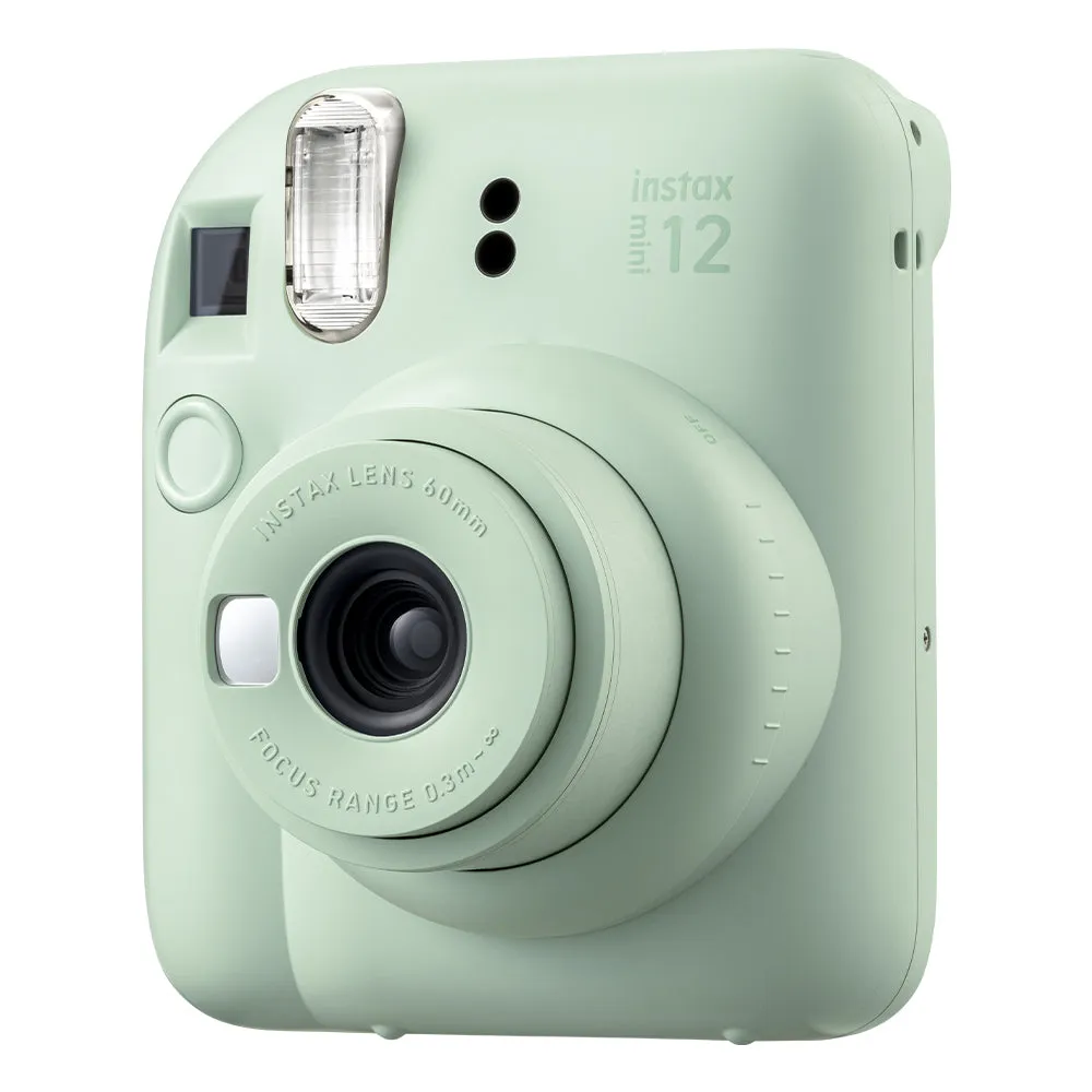 Paquete Cámara Instax Mini 12 Verde + Kit Accesorio