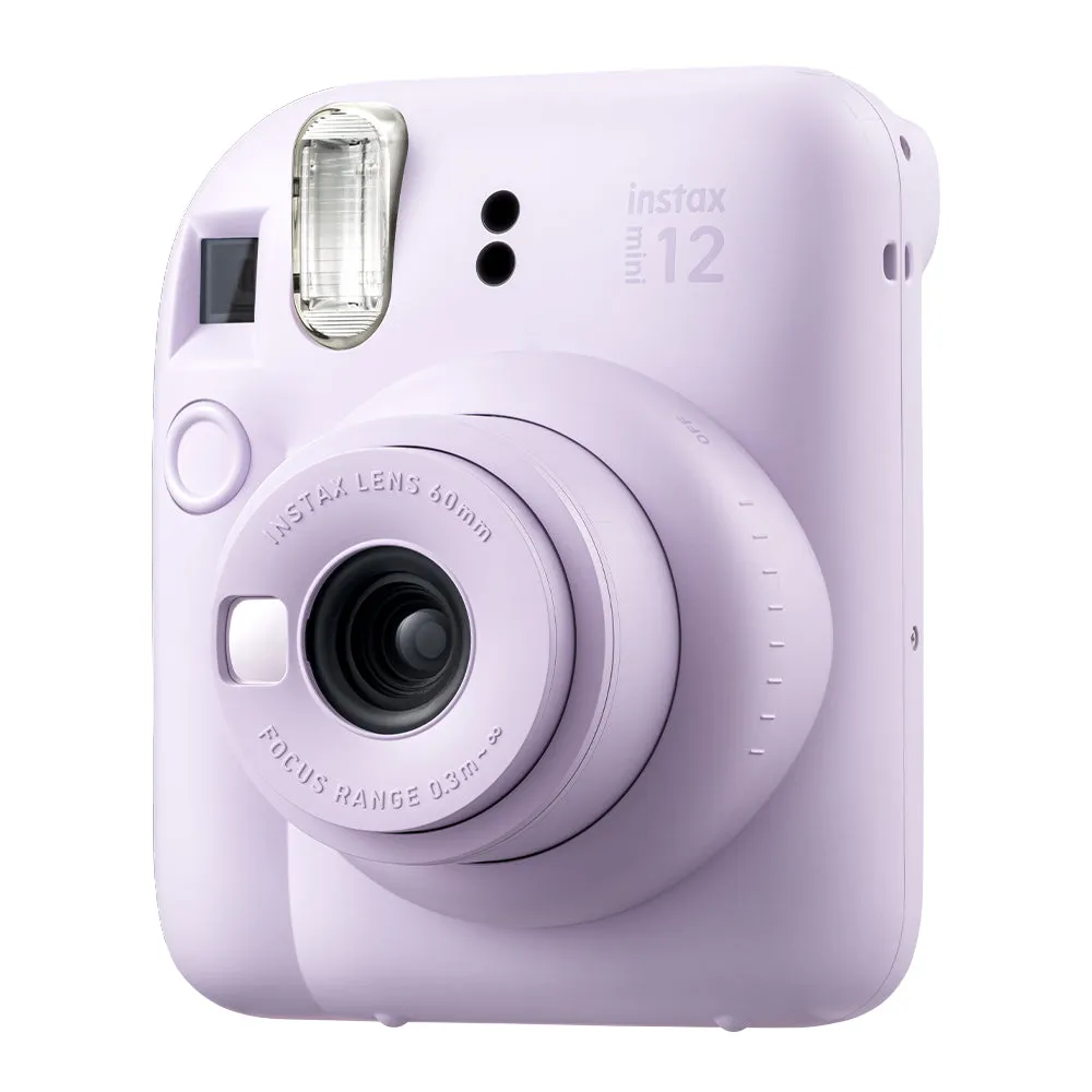 Paquete Instax Mini 12 Lila + 20 Fotografías + 1 Photobook