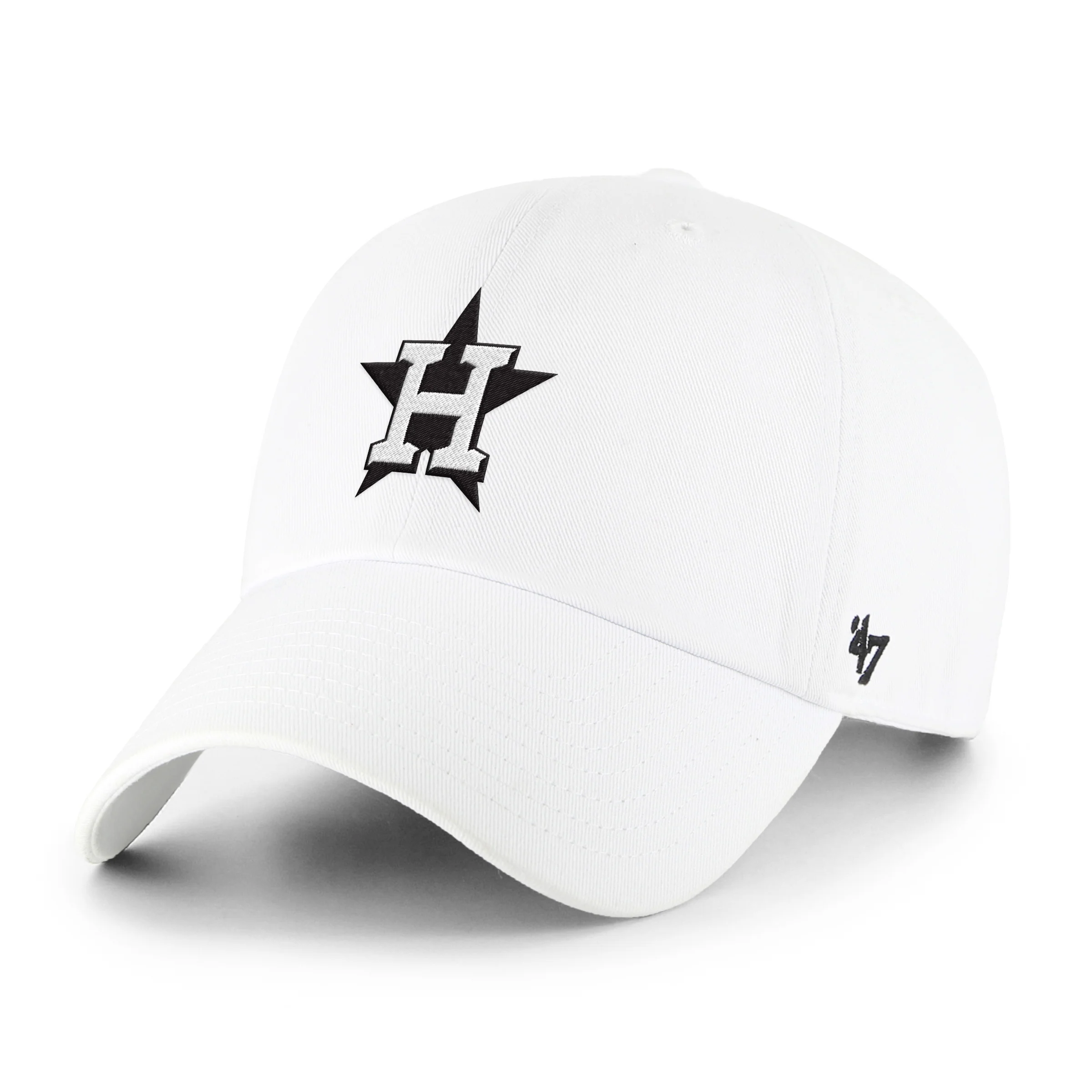 Houston Astros MLB Black & White '47 Clean Up