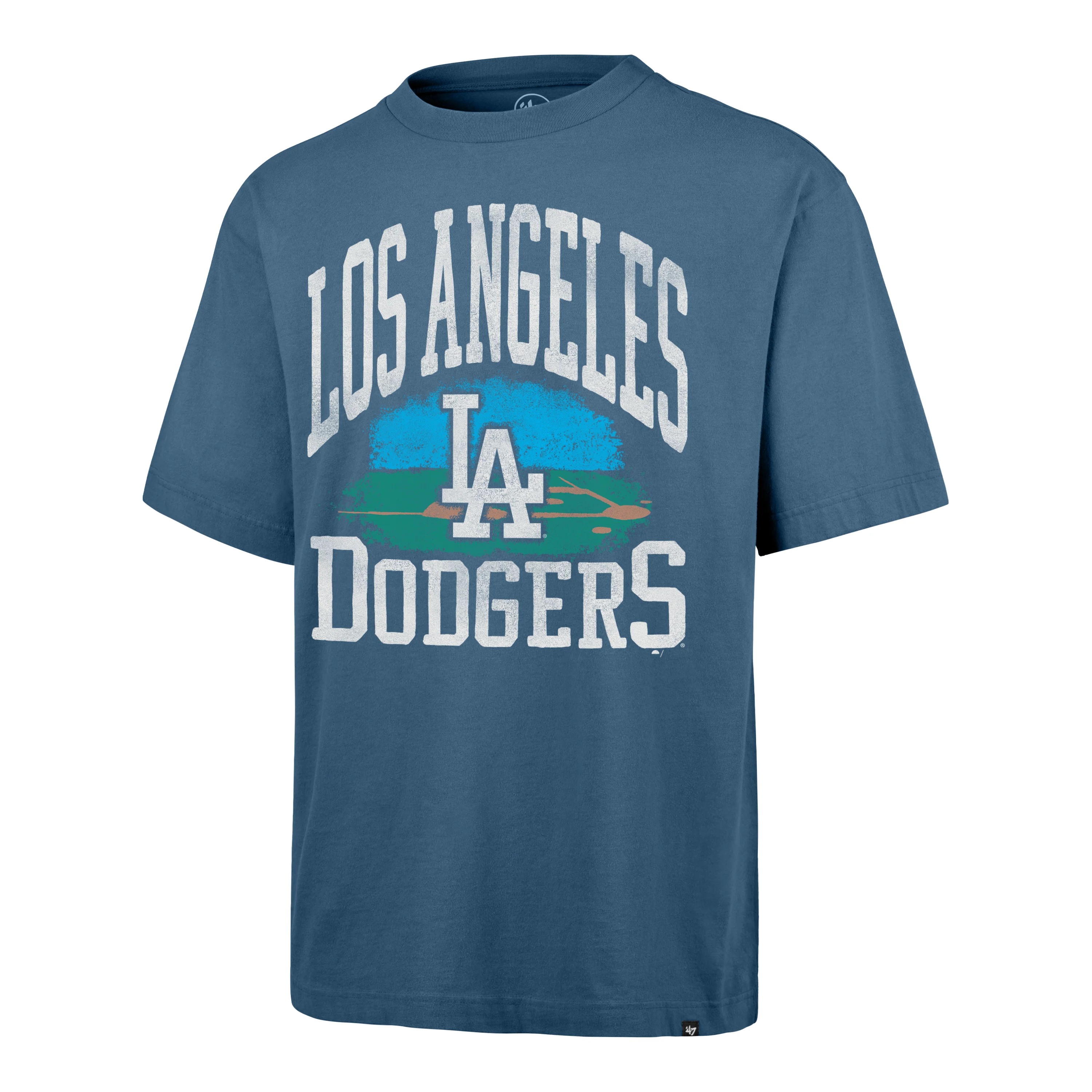 Playera Manga Corta '47 Los Angeles Dodgers MLB Cloudfield Montauk Foundation