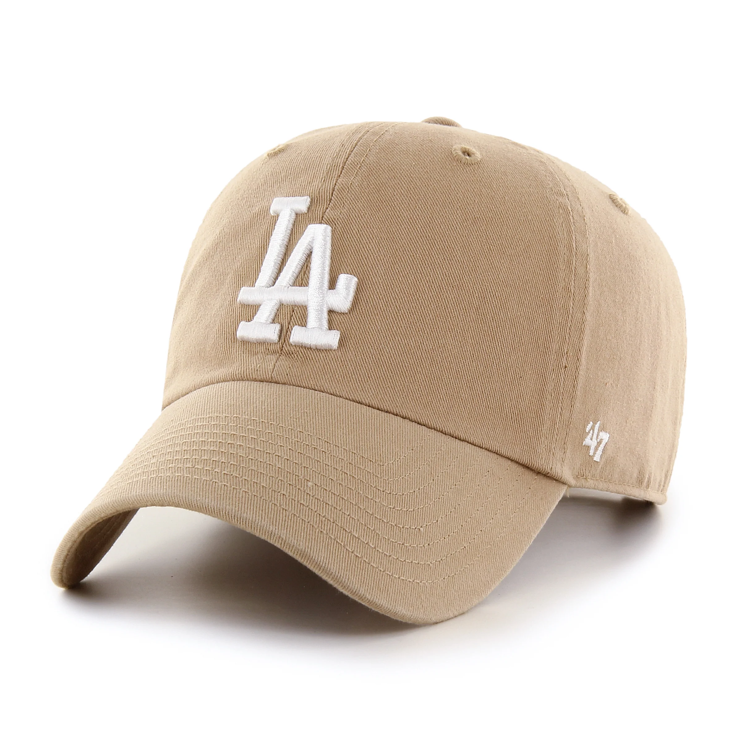 Los Angeles Dodgers MLB Khaki & Vintage Navy '47 Clean Up