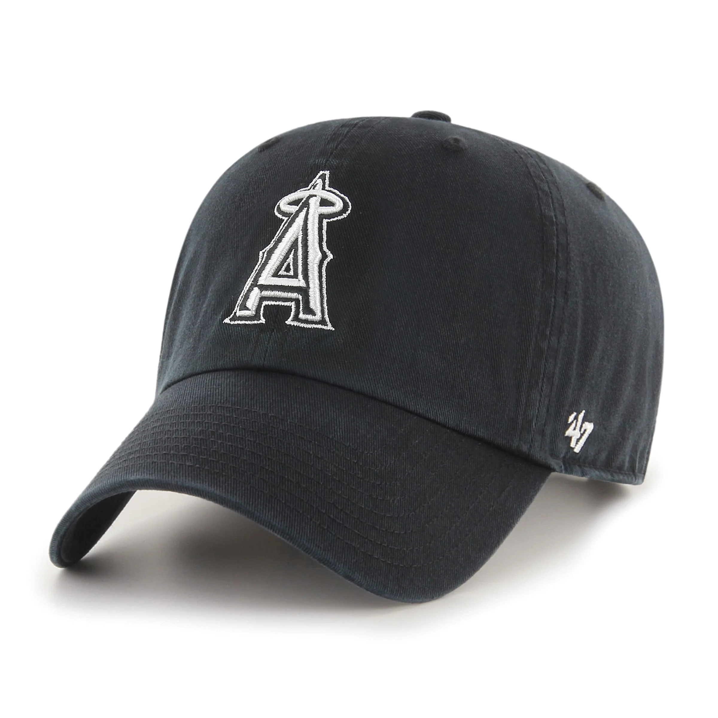 Los Angeles Angels MLB Black & White '47 Clean Up