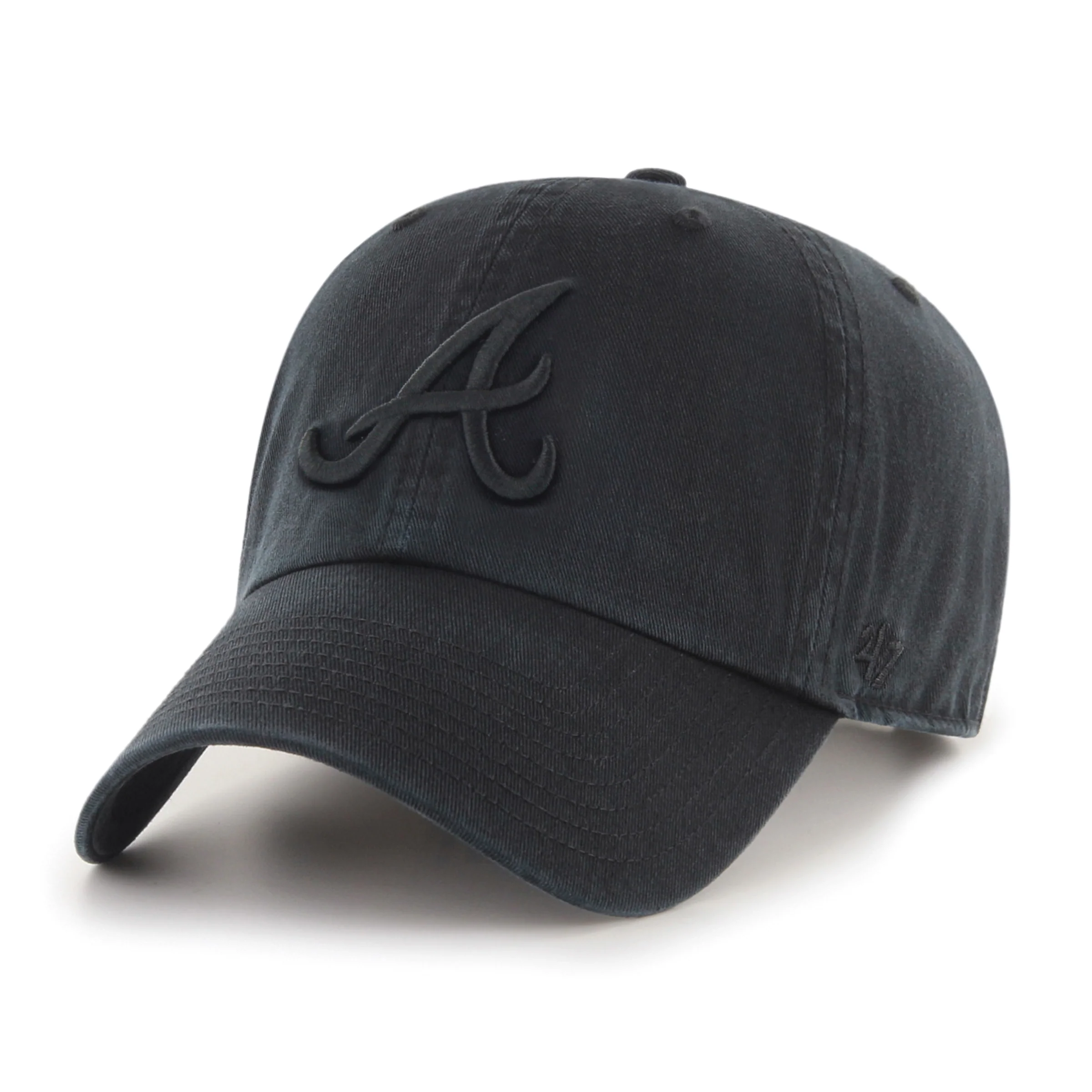 Atlanta Braves MLB Black & White '47 Clean Up