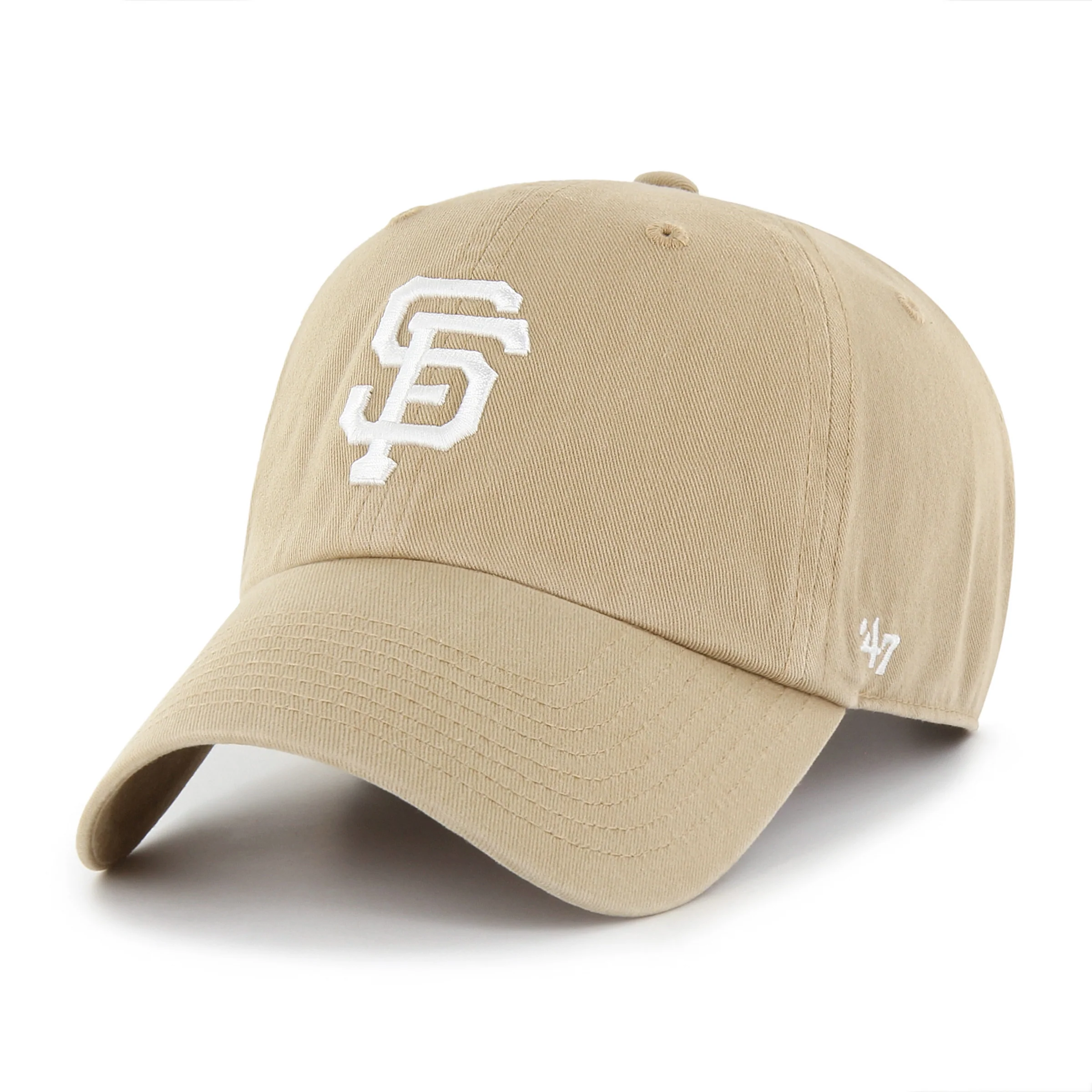 San Francisco Giants MLB Khaki & Vintage Navy '47 Clean Up