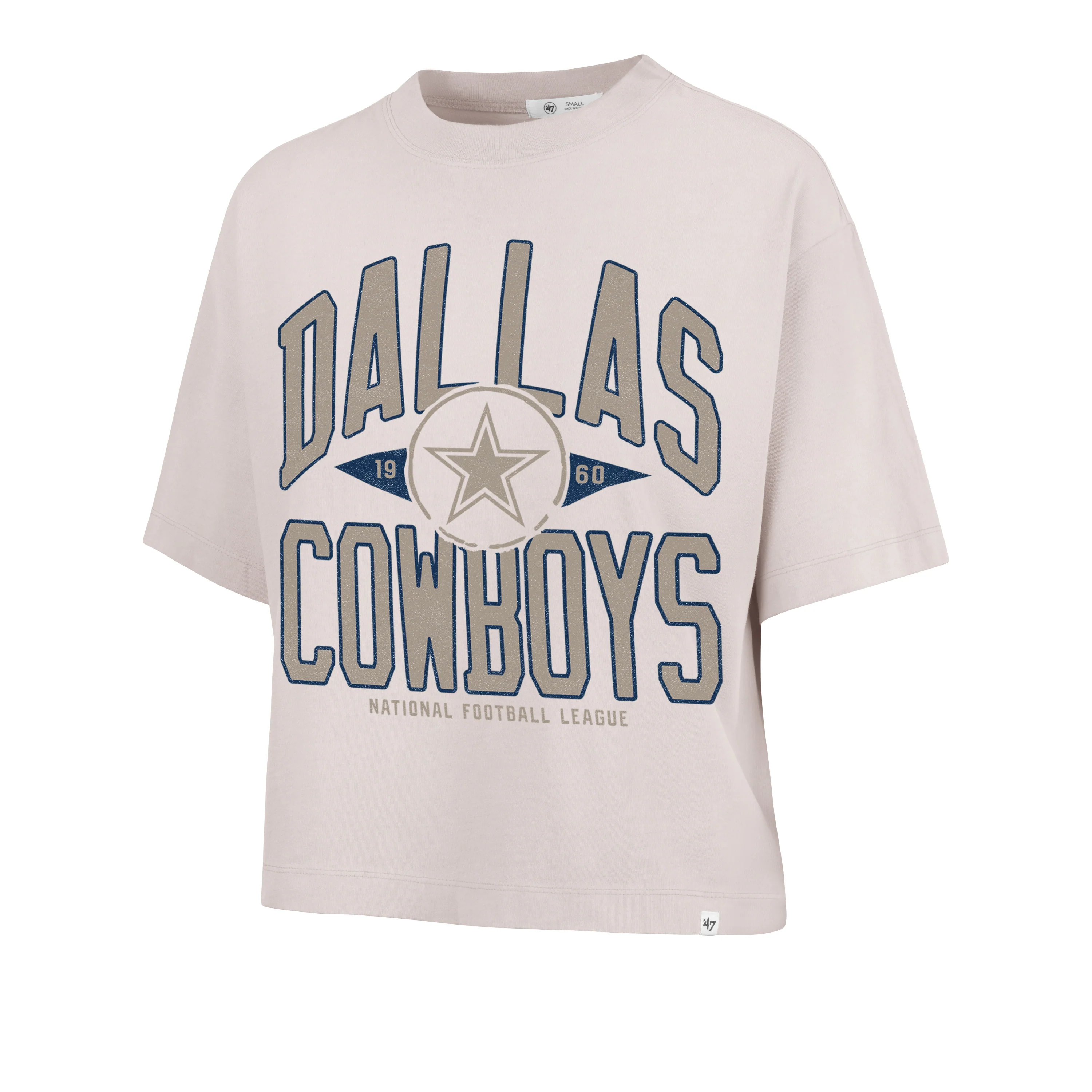 Playera Manga Corta '47 Dallas Cowboys NFL Trendy Team para Mujer