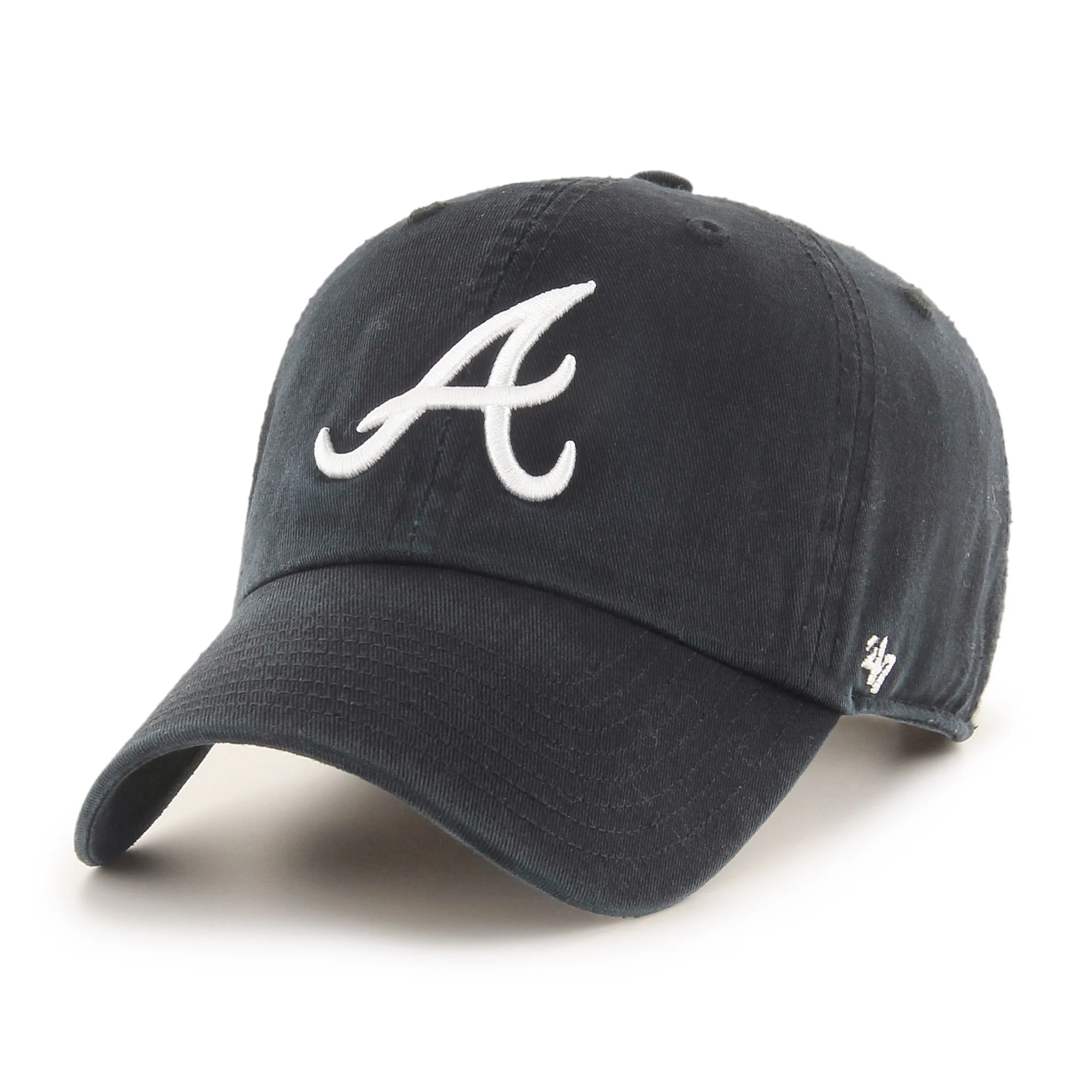 Atlanta Braves MLB Black & White '47 Clean Up