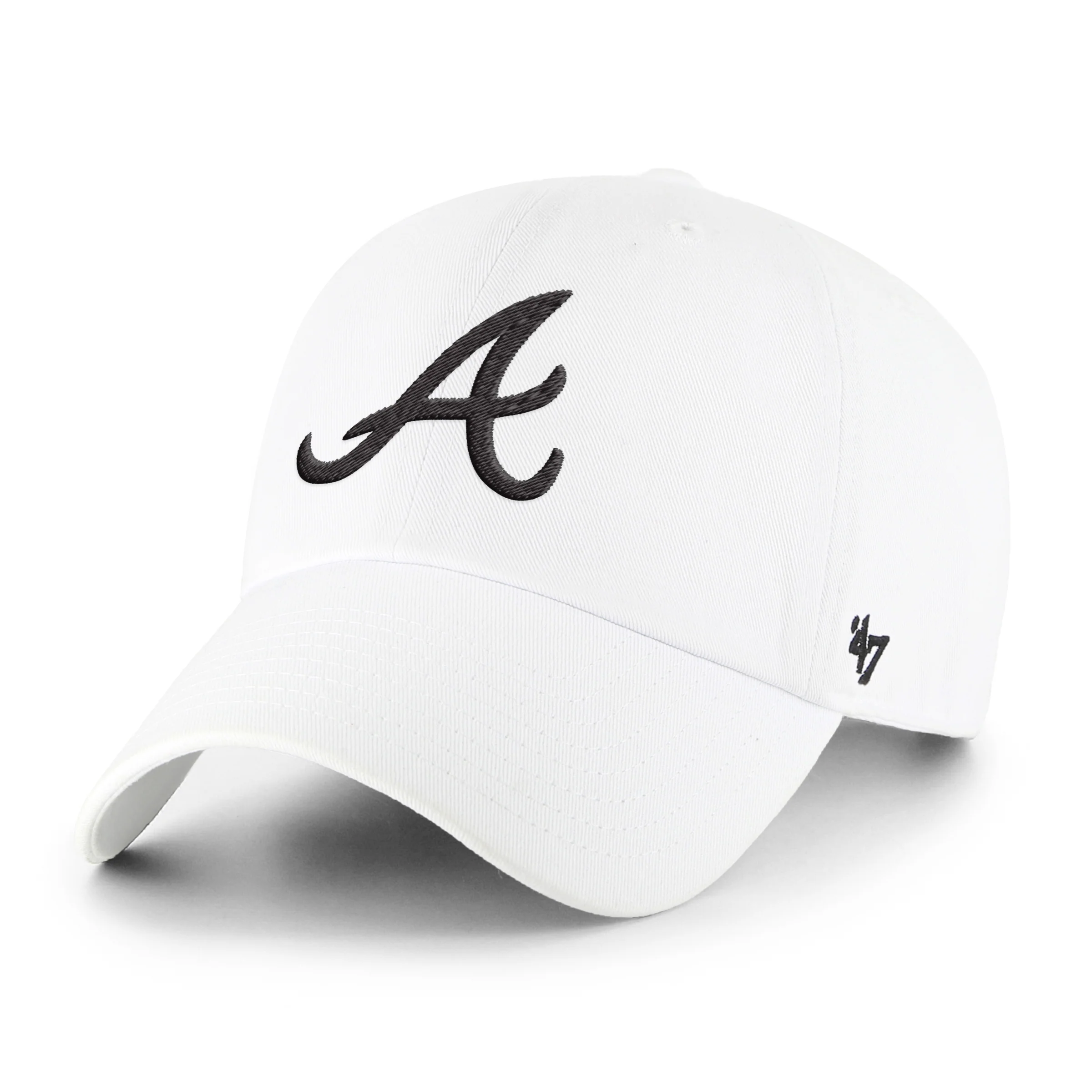 Atlanta Braves MLB Black & White '47 Clean Up