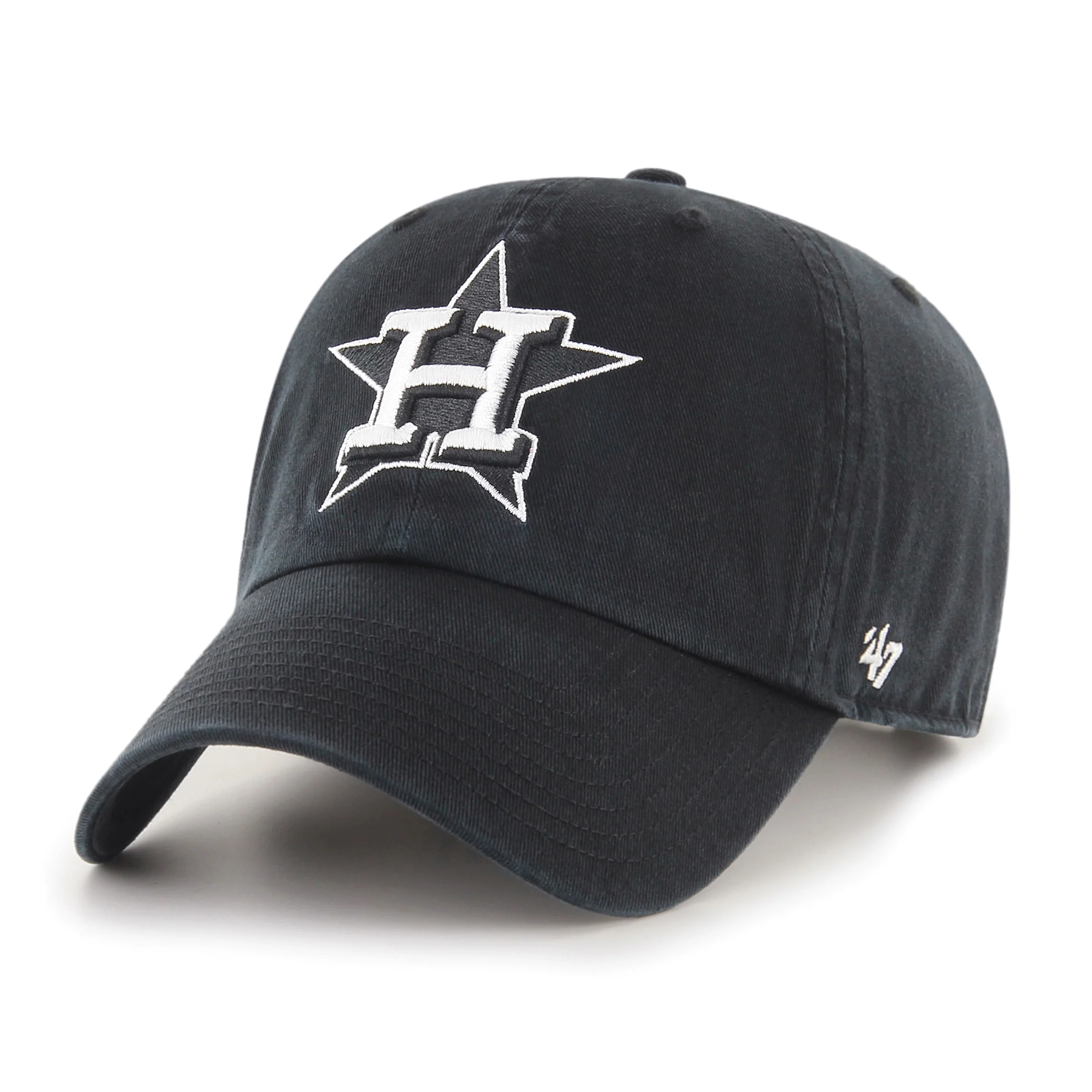 Houston Astros MLB Black & White '47 Clean Up