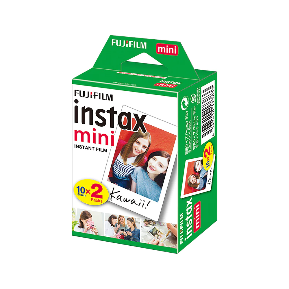 Paquete Instax Mini 12 Blanca + Funboard