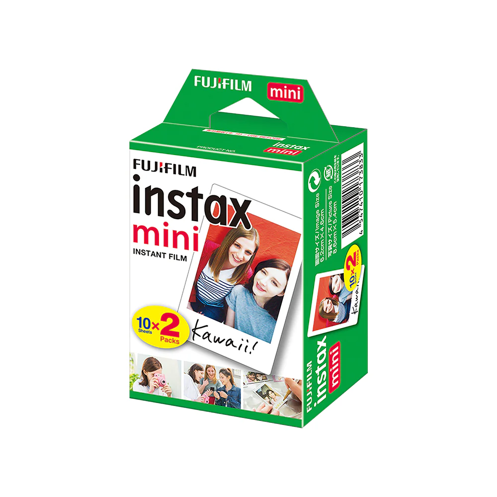 Paquete Instax Mini 12 Rosa + Funboard
