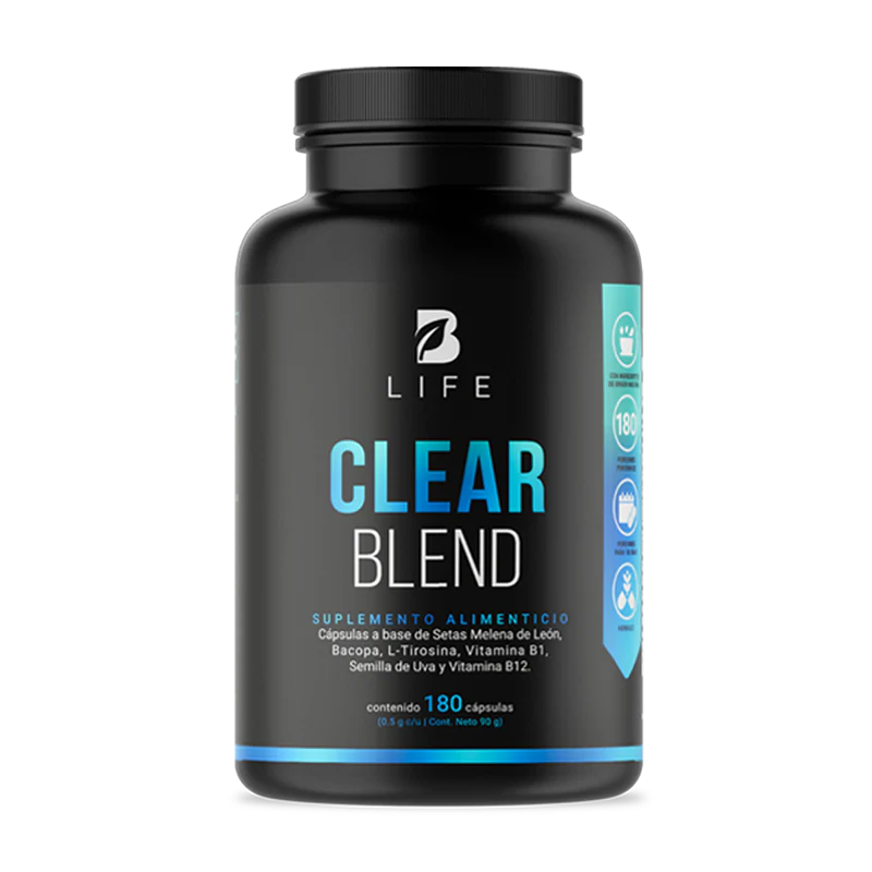 Clear Blend | Fórmula a base de Melena de León y L-Tirosina