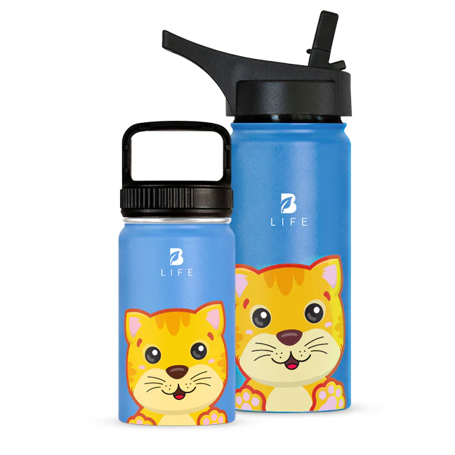 Botella Térmica Para Niños | Gatito 355 y 532 ml
