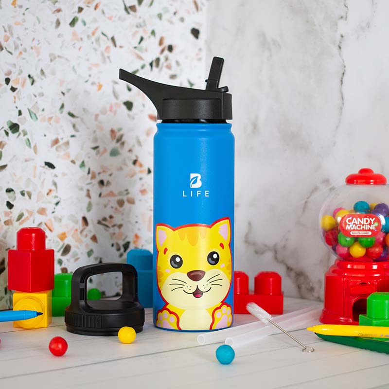 Botella Térmica Para Niños | Gatito 355 y 532 ml